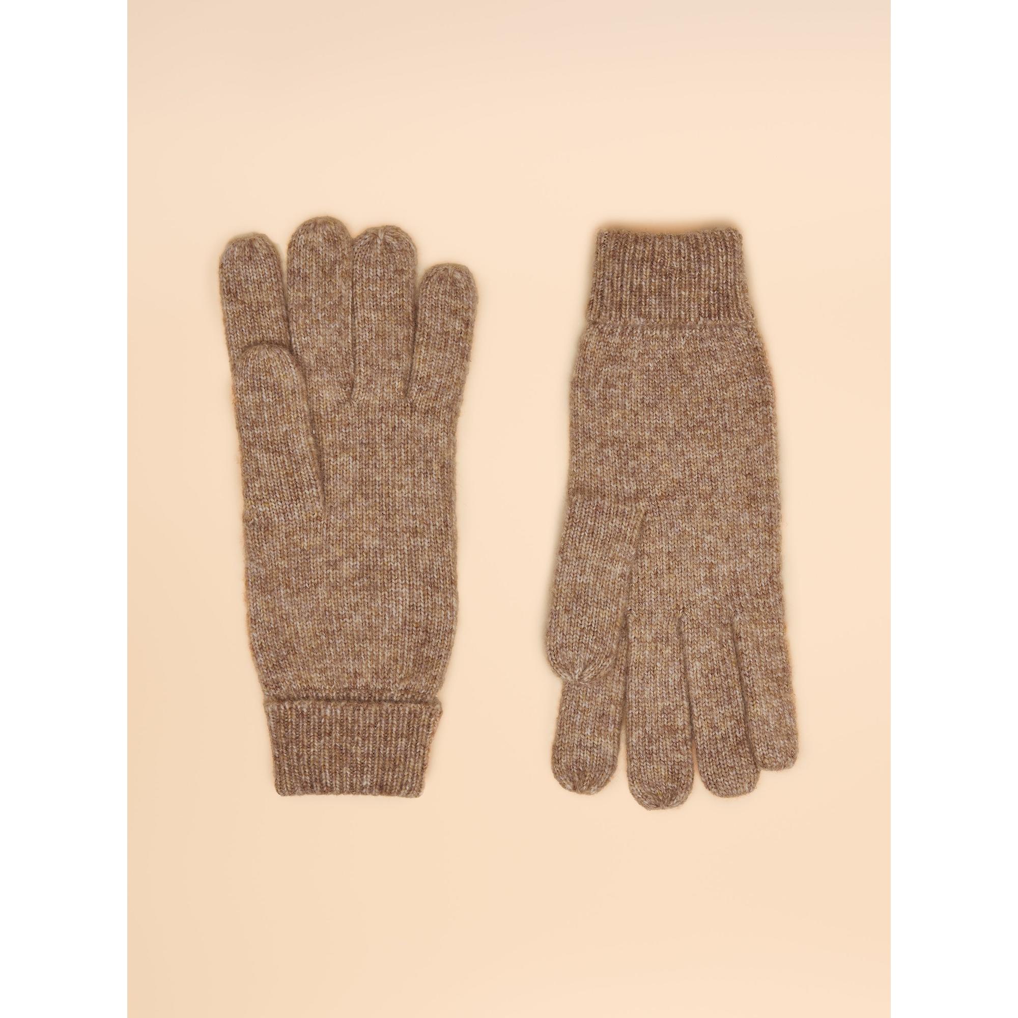 Product image 2 of 3 of Joules Women's Rosa Knitted Gloves - Oatmeal