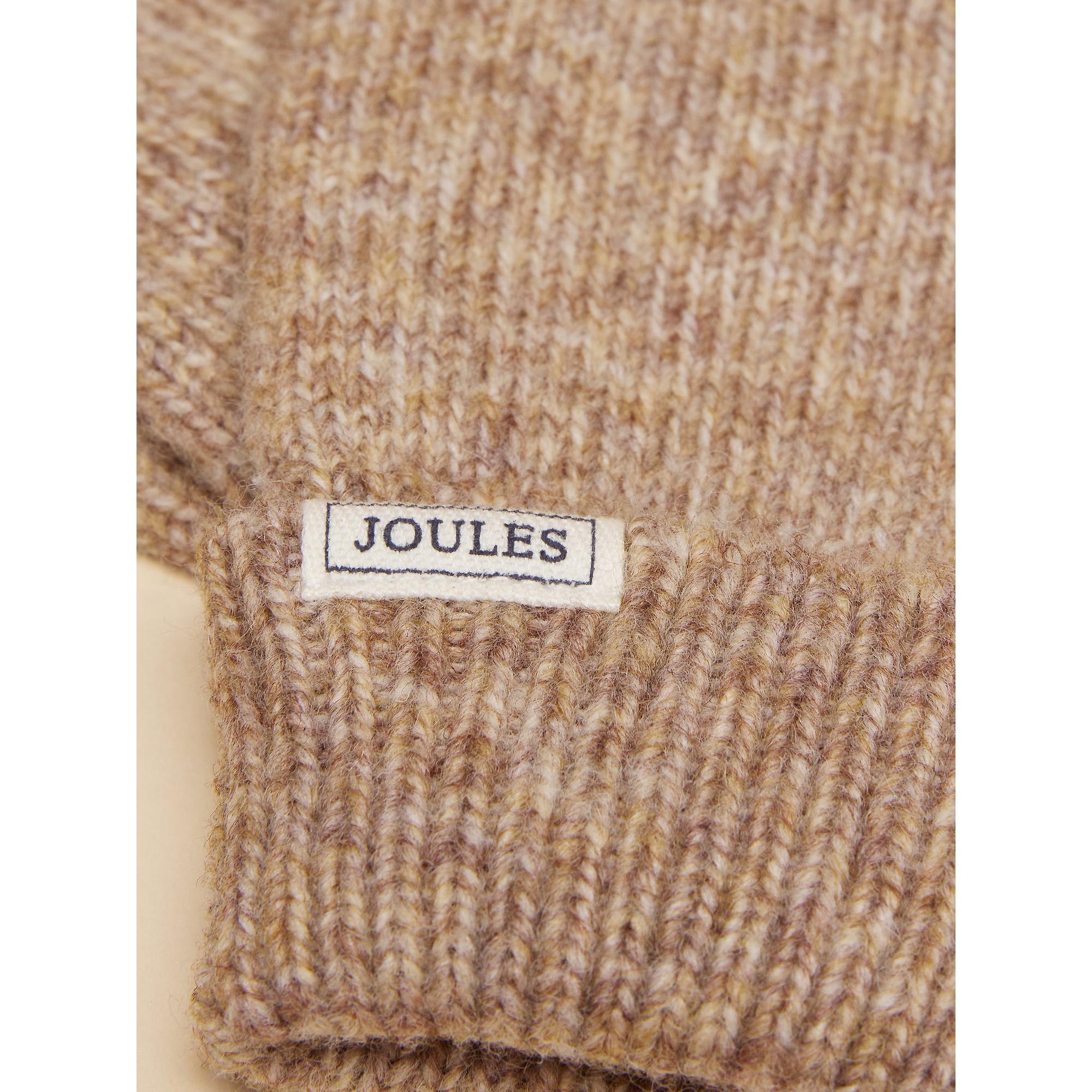 Product image 3 of 3 of Joules Women's Rosa Knitted Gloves - Oatmeal