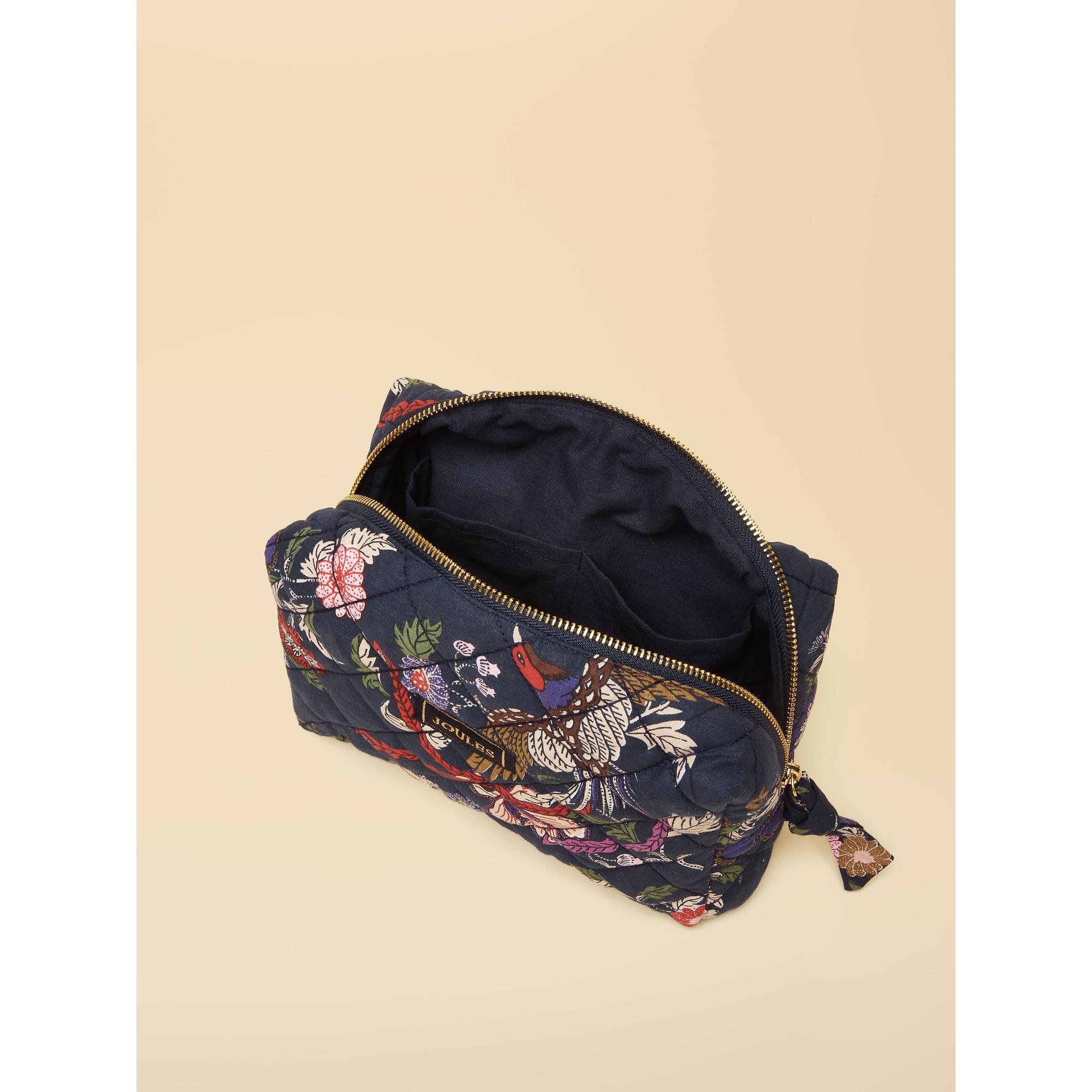 Product image 4 of 4 of Joules Women's Lillia Printed Cosmetic Bag - Blue
