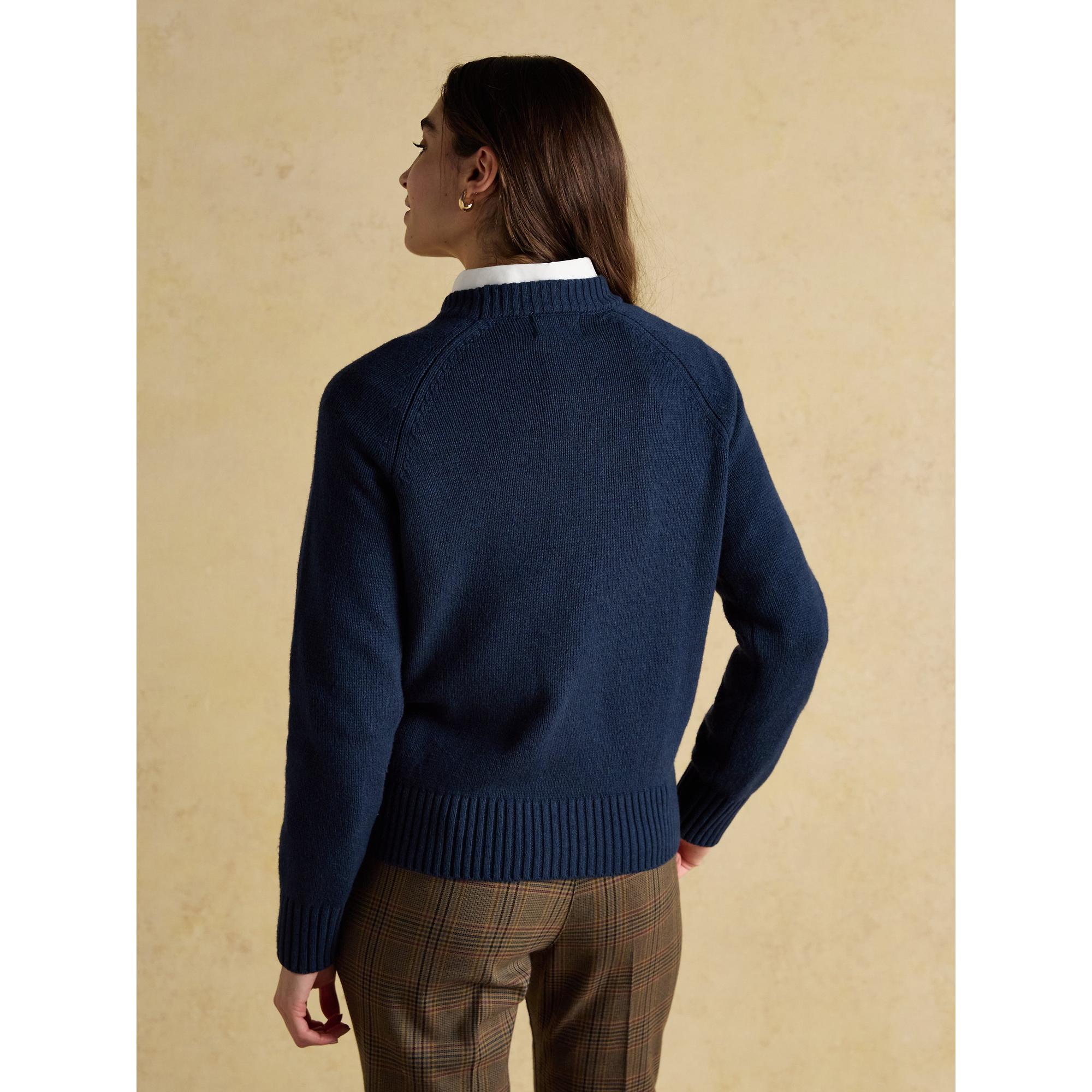 Product image 3 of 9 of Joules Women's Monty Dog Knitted Intarsia Jumper - Navy