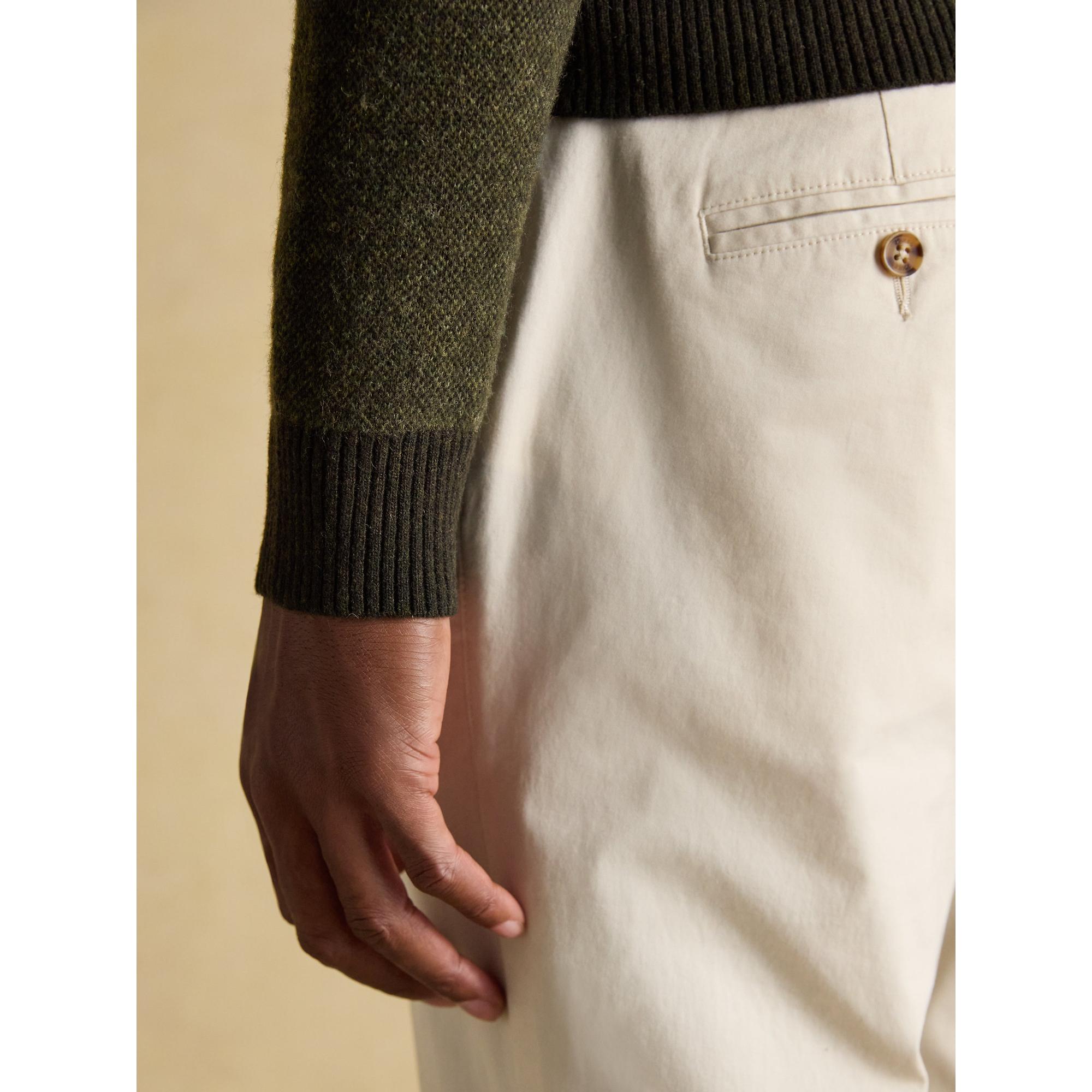 Product image 6 of 11 of Joules Men's Highland Quarter Zip Knit Jumper - Dark Green