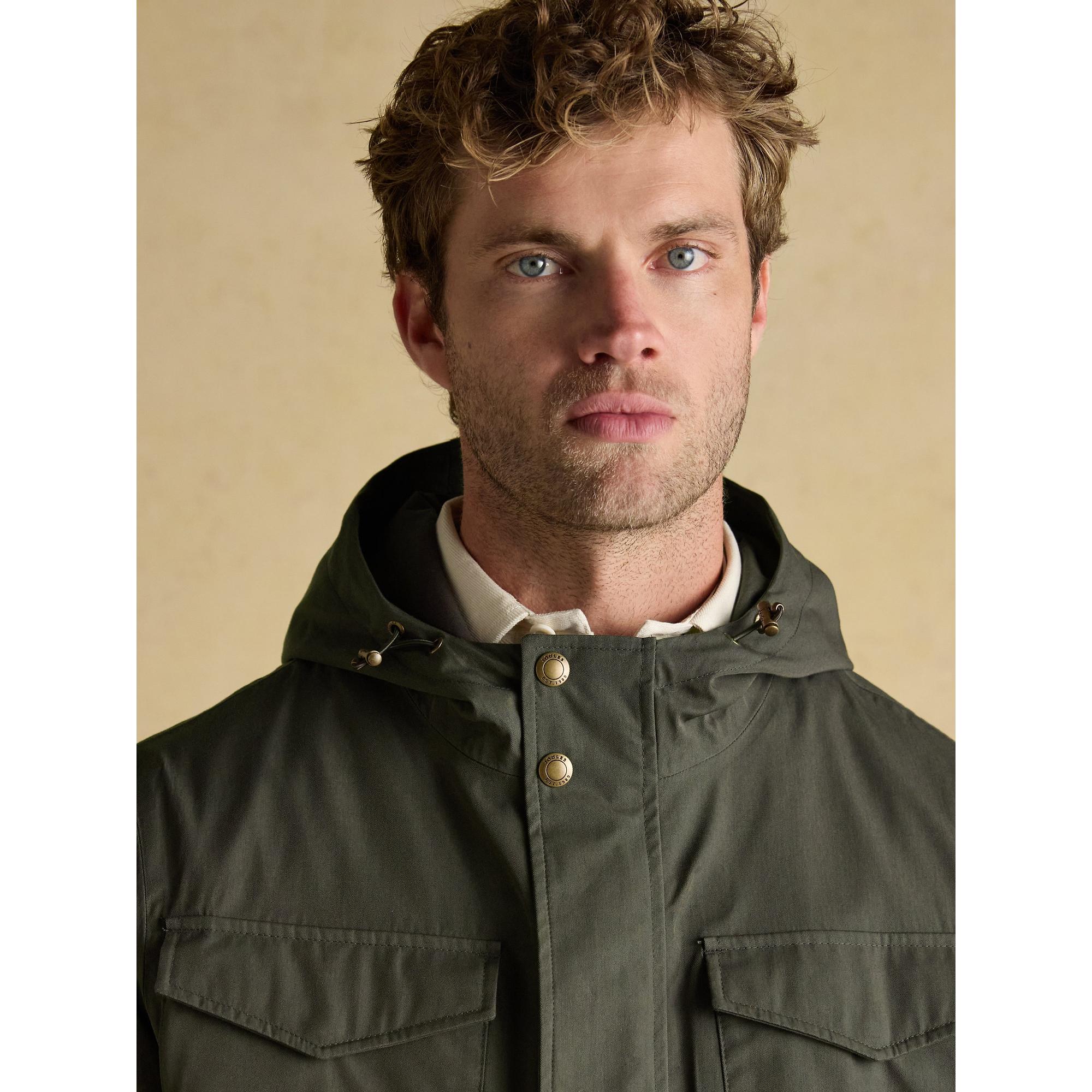 Product image 6 of 9 of Joules Men's Portman Lightweight Waterproof Coat - Green