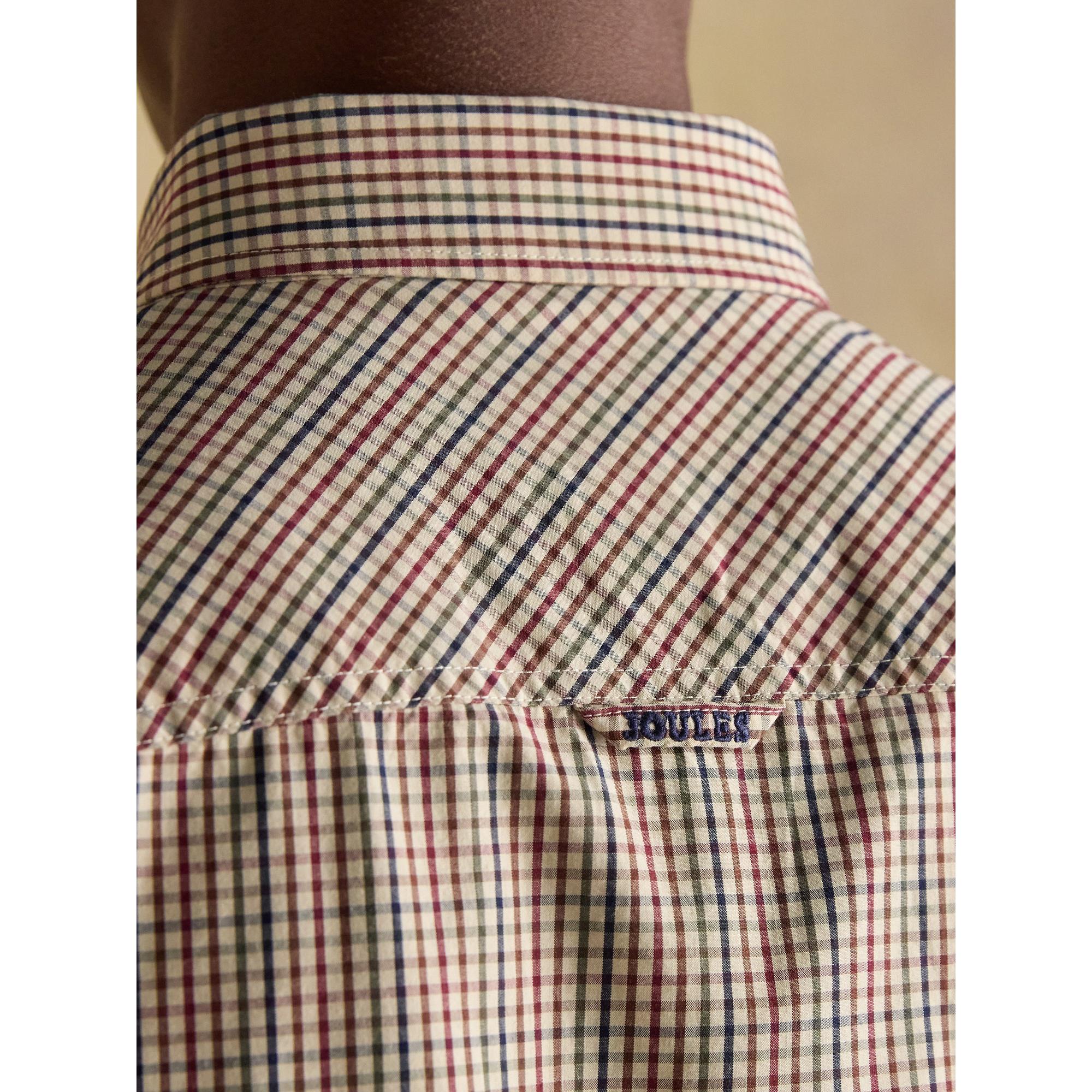 Product image 7 of 10 of Joules Men's Classic Fit Cotton Poplin Check Shirt - Brown