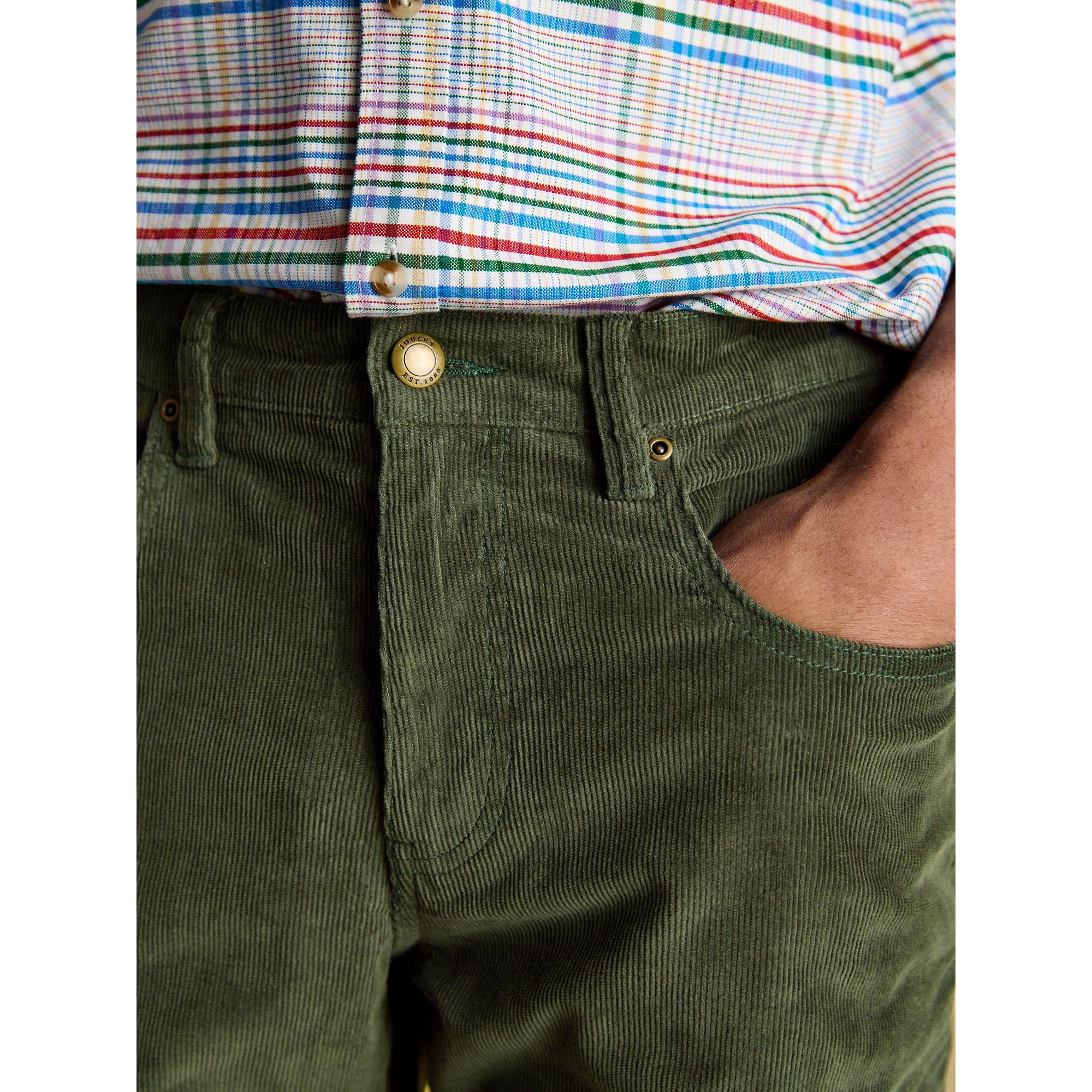 Product image 4 of 5 of Joules Men's Classic Fit Cord Trousers - Green