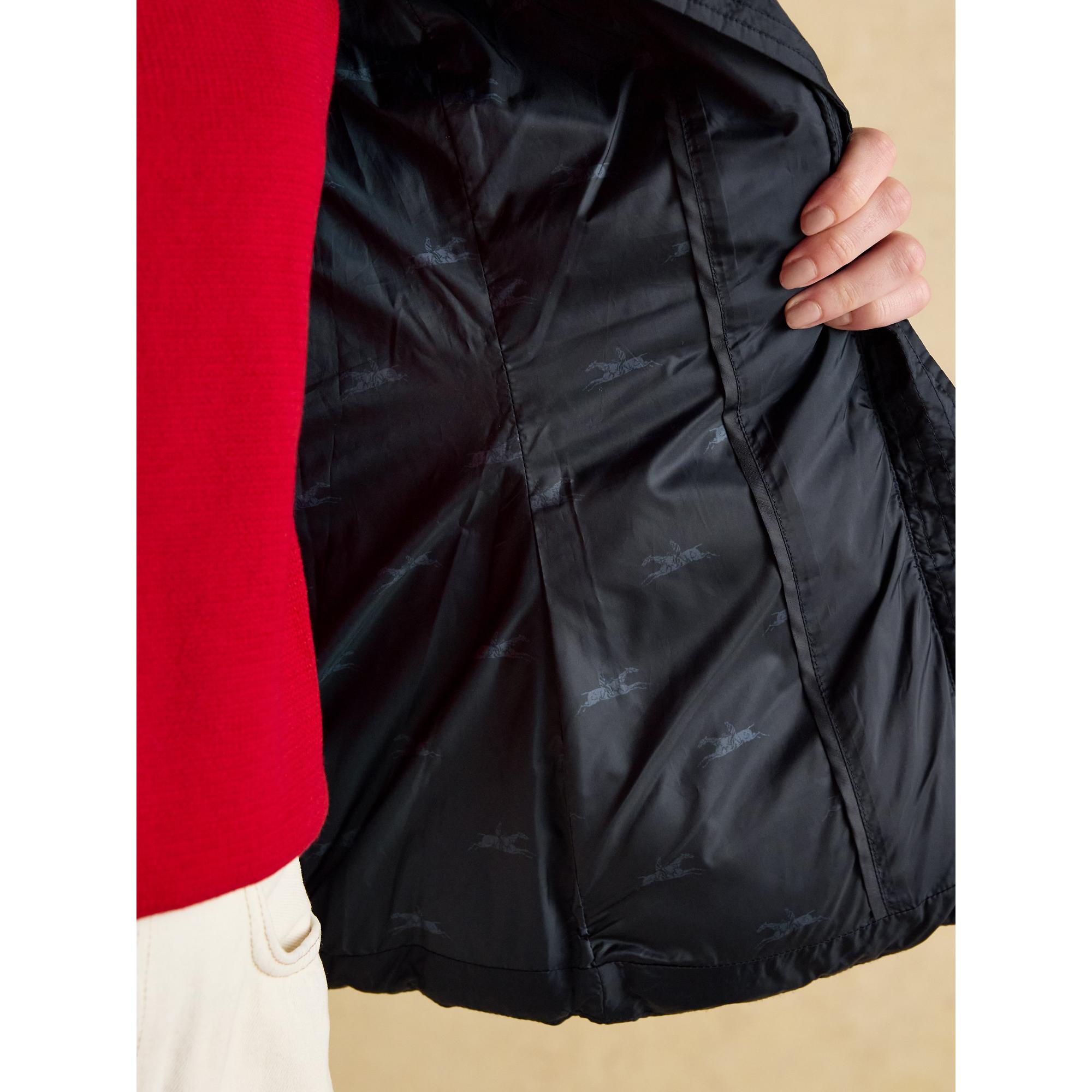 Product image 7 of 11 of Joules Women's Hadlow Short Showerproof Padded Coat - Navy