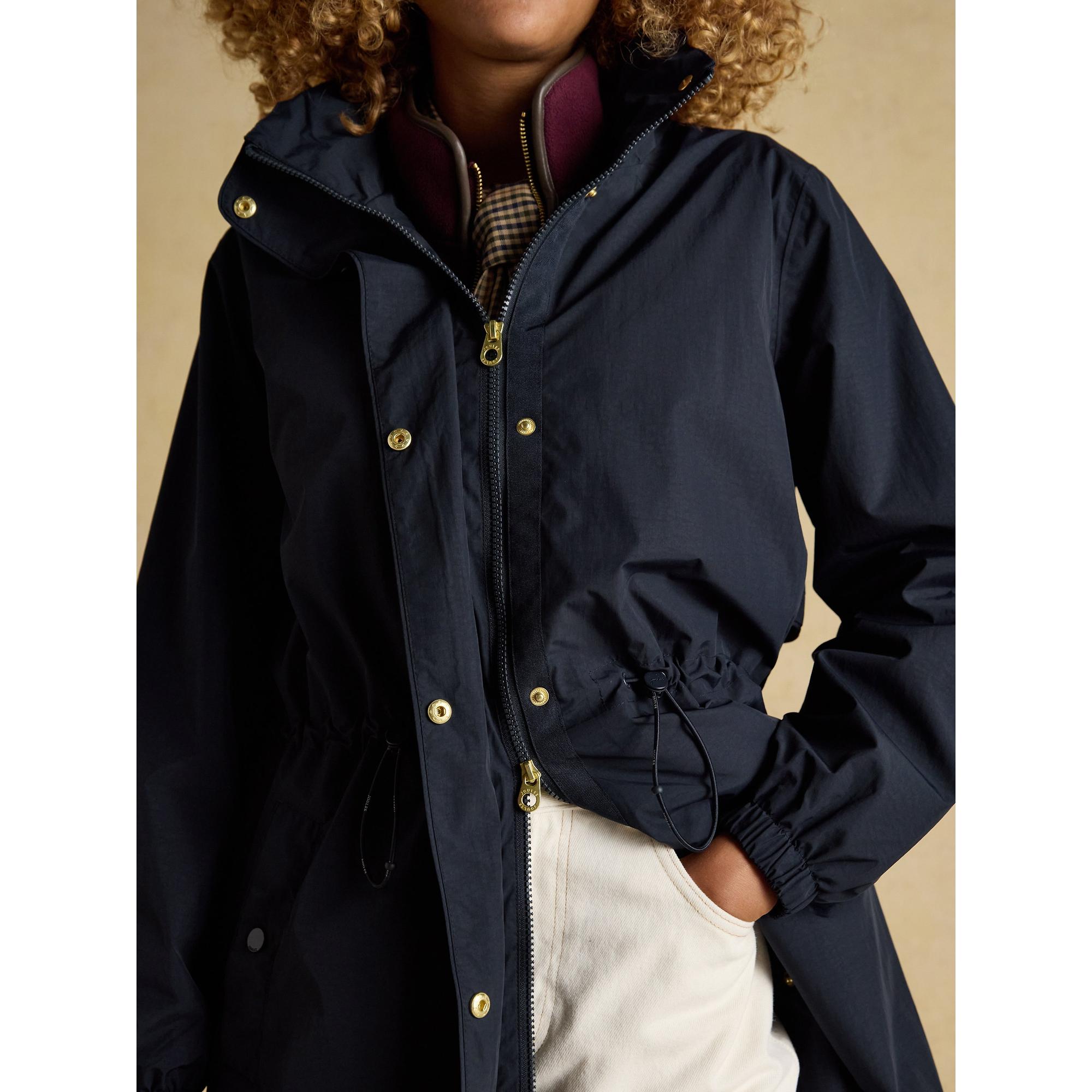 Product image 7 of 12 of Joules Women's Hensley Waterproof Longline Coat - Navy