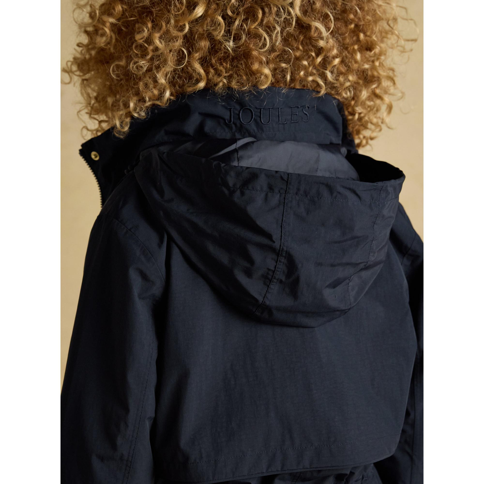 Product image 12 of 12 of Joules Women's Hensley Waterproof Longline Coat - Navy