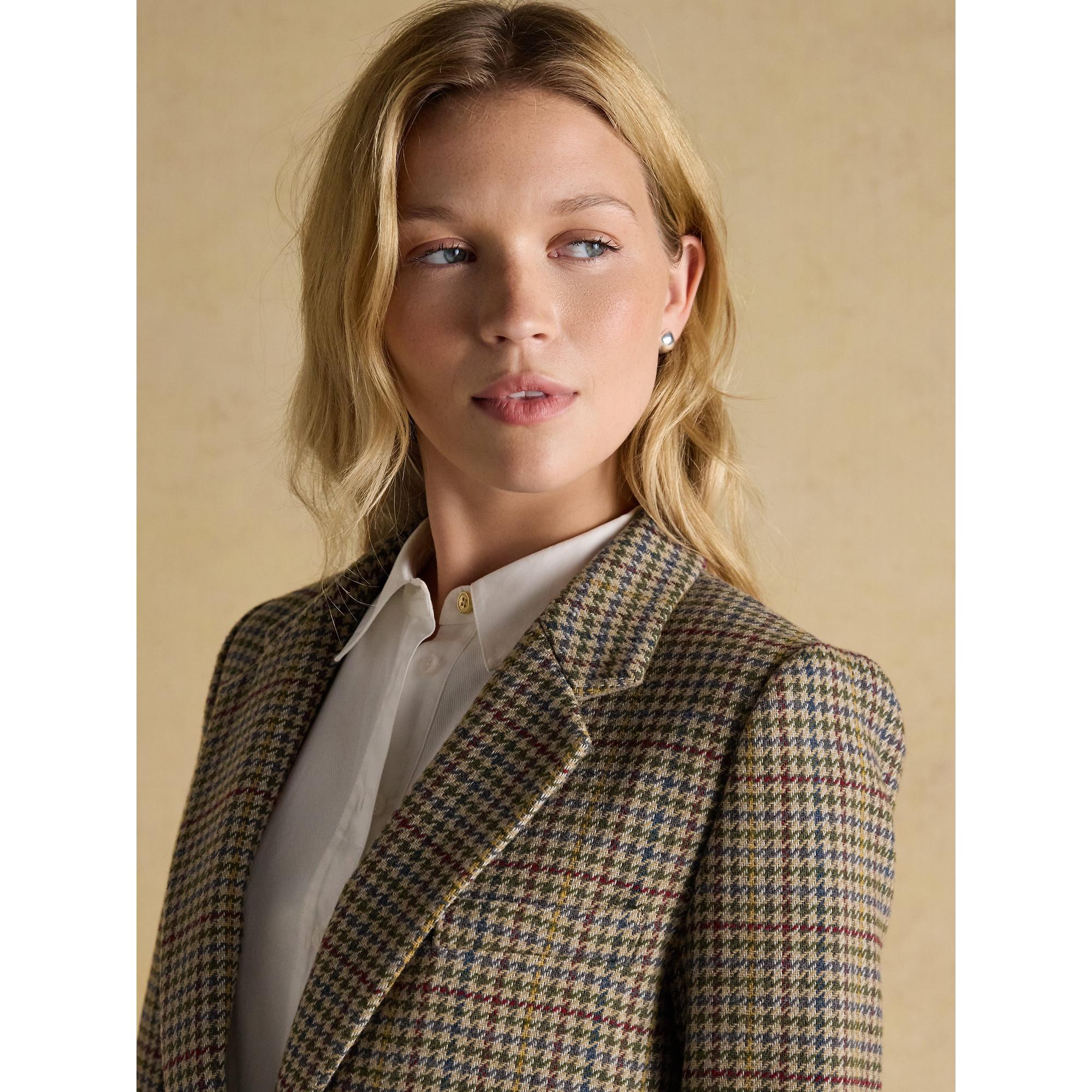 Product image 7 of 12 of Joules Women's Hackmore Tweed Blazer - Elton Tweed