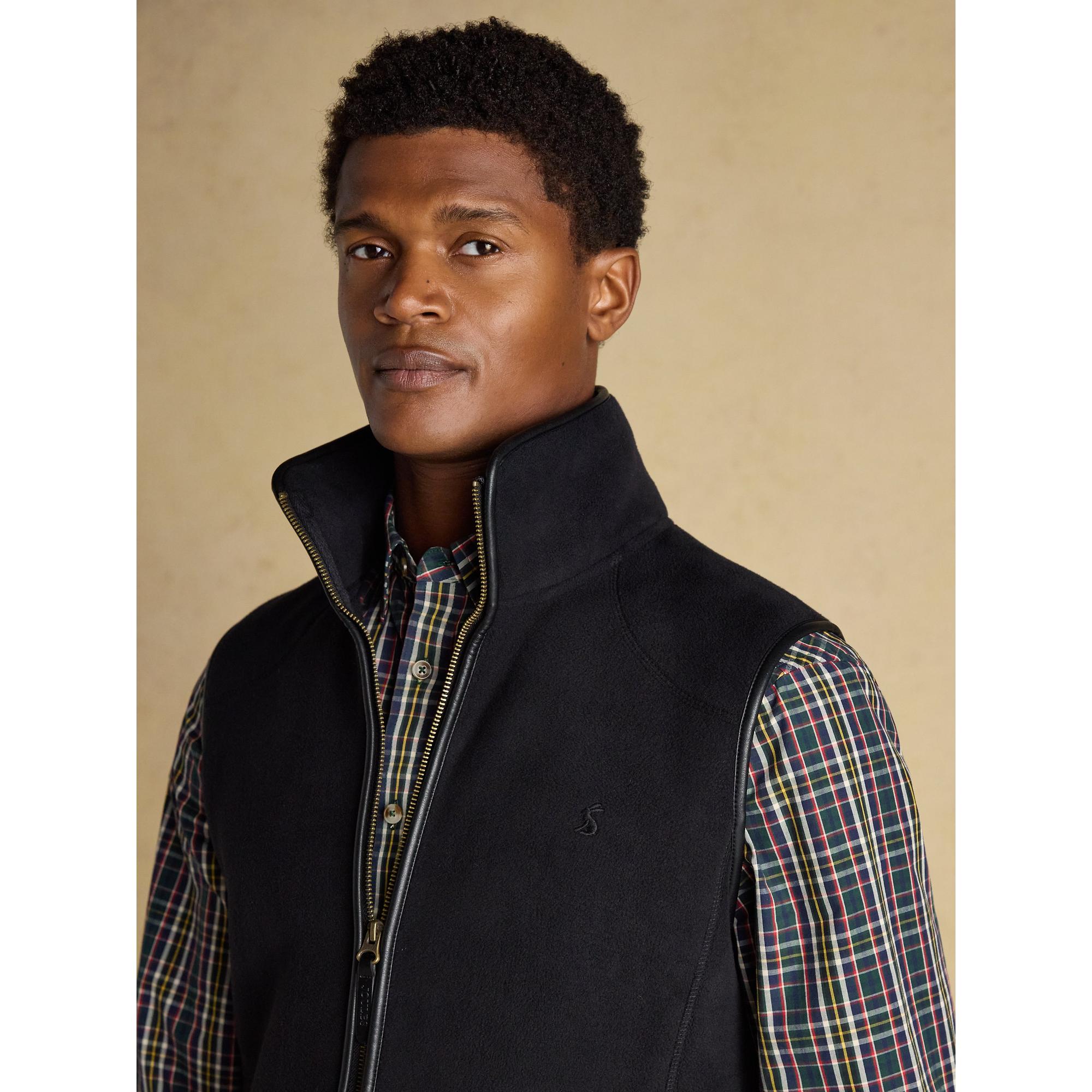 Product image 6 of 11 of Joules Men's Heritage Fleece Gilet - Black