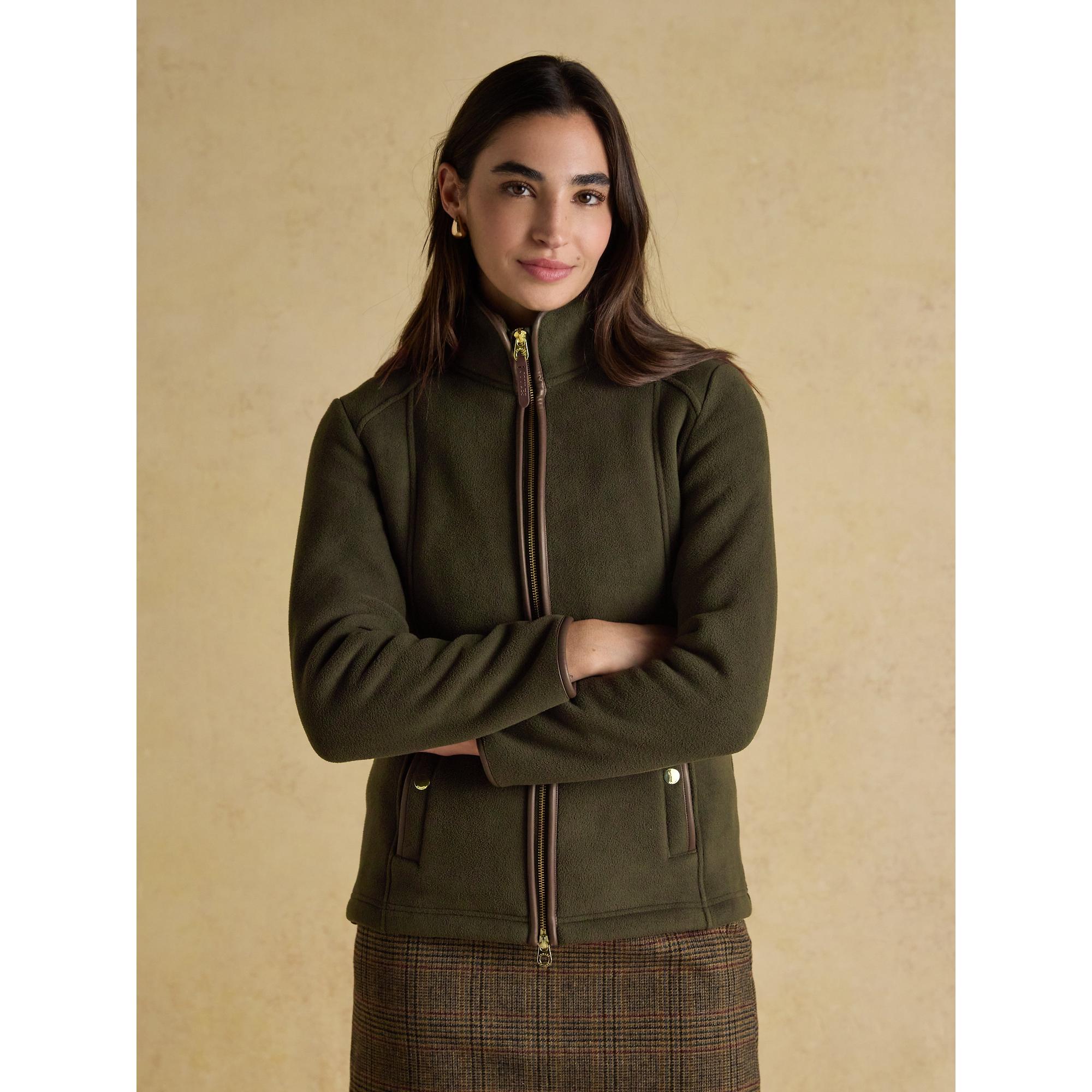 Product image 2 of 10 of Joules Women's Heritage Full Zip Fleece - Green