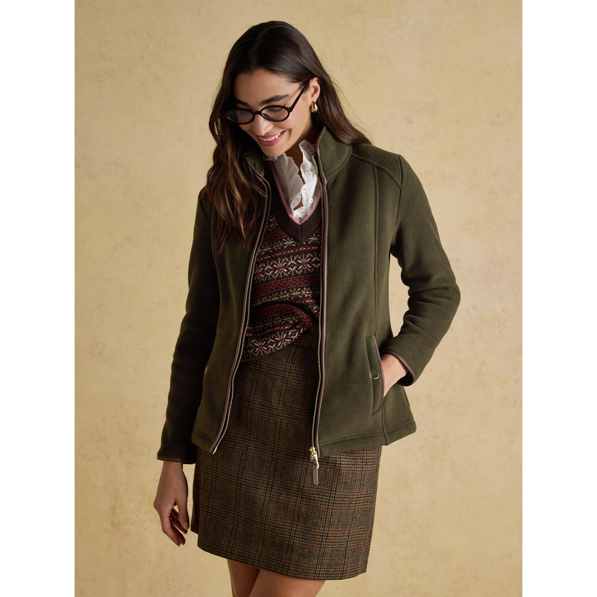 Product image 5 of 10 of Joules Women's Heritage Full Zip Fleece - Green