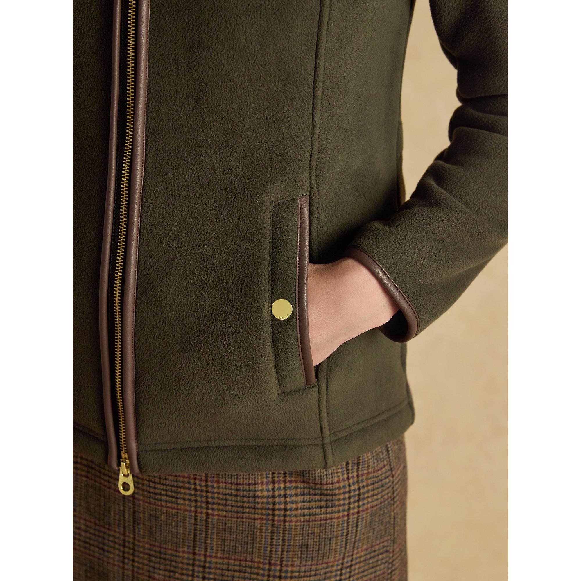 Product image 8 of 10 of Joules Women's Heritage Full Zip Fleece - Green