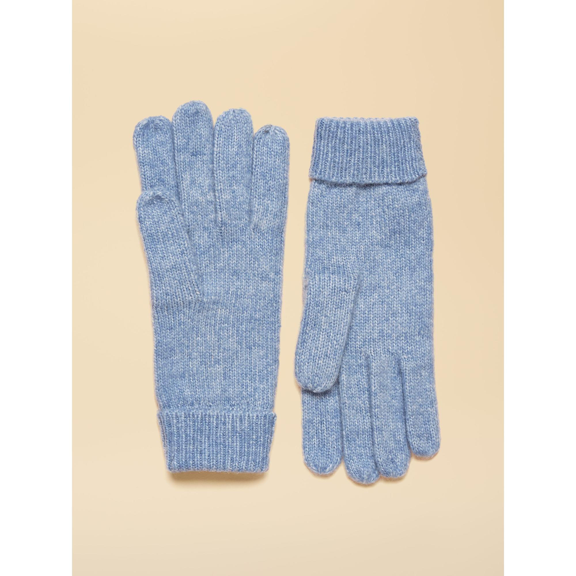 Product image 2 of 3 of Joules Women's Rosa Knitted Gloves - Blue