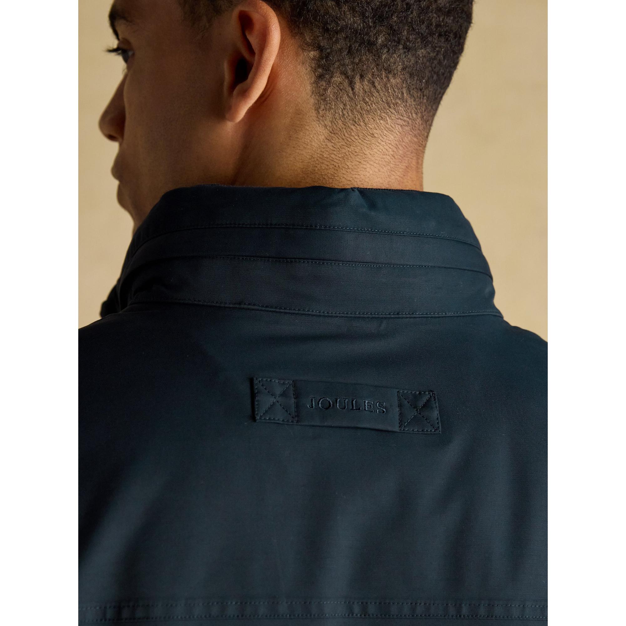 Product image 12 of 12 of Joules Men's Beckett Waterproof Field Coat With Packable Hood - Navy