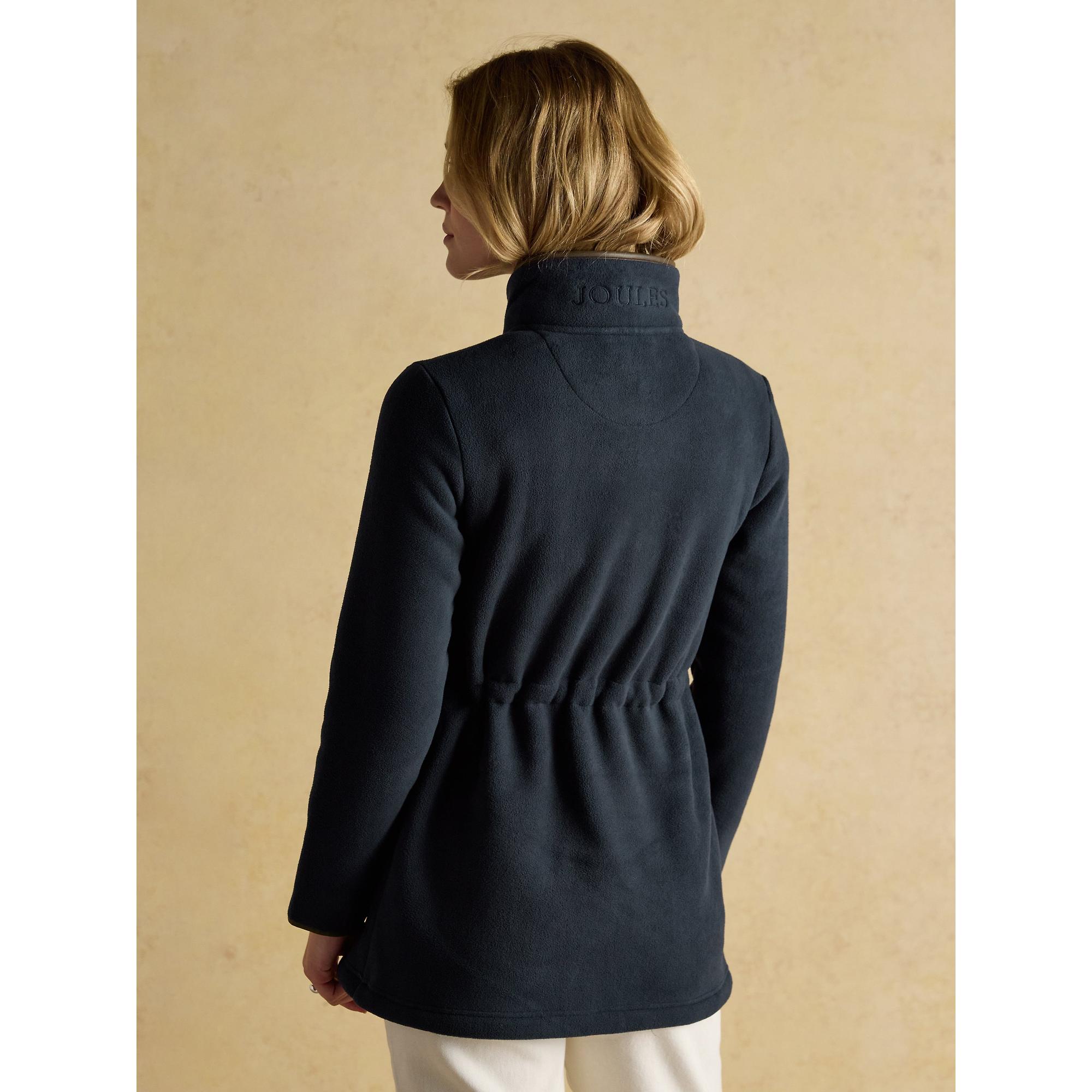 Product image 3 of 11 of Joules Women's Heritage Longline Zip Through Fleece - Navy