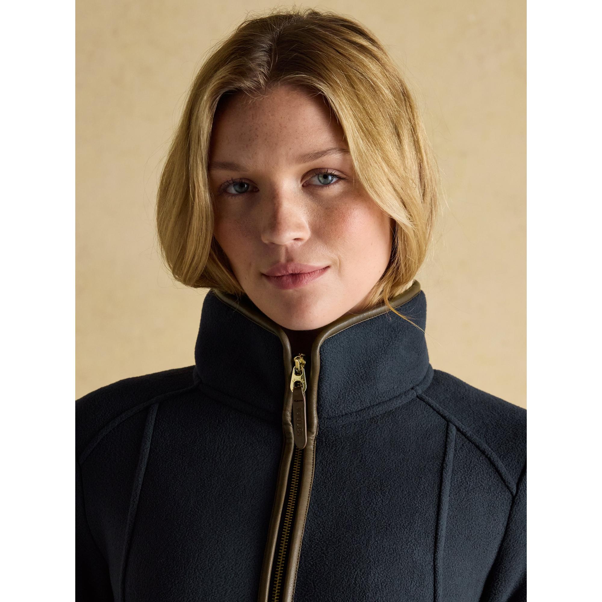 Product image 6 of 11 of Joules Women's Heritage Longline Zip Through Fleece - Navy