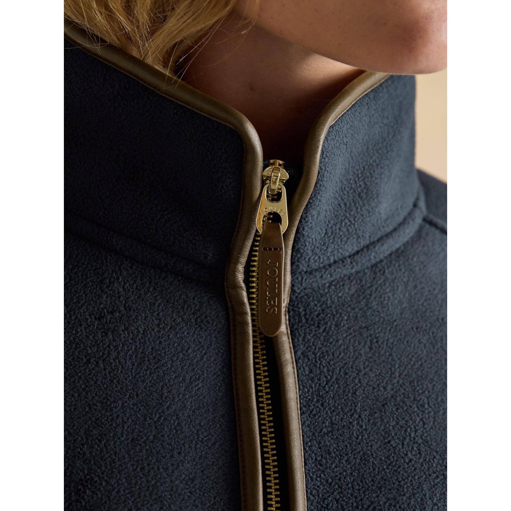 Product image 7 of 11 of Joules Women's Heritage Longline Zip Through Fleece - Navy