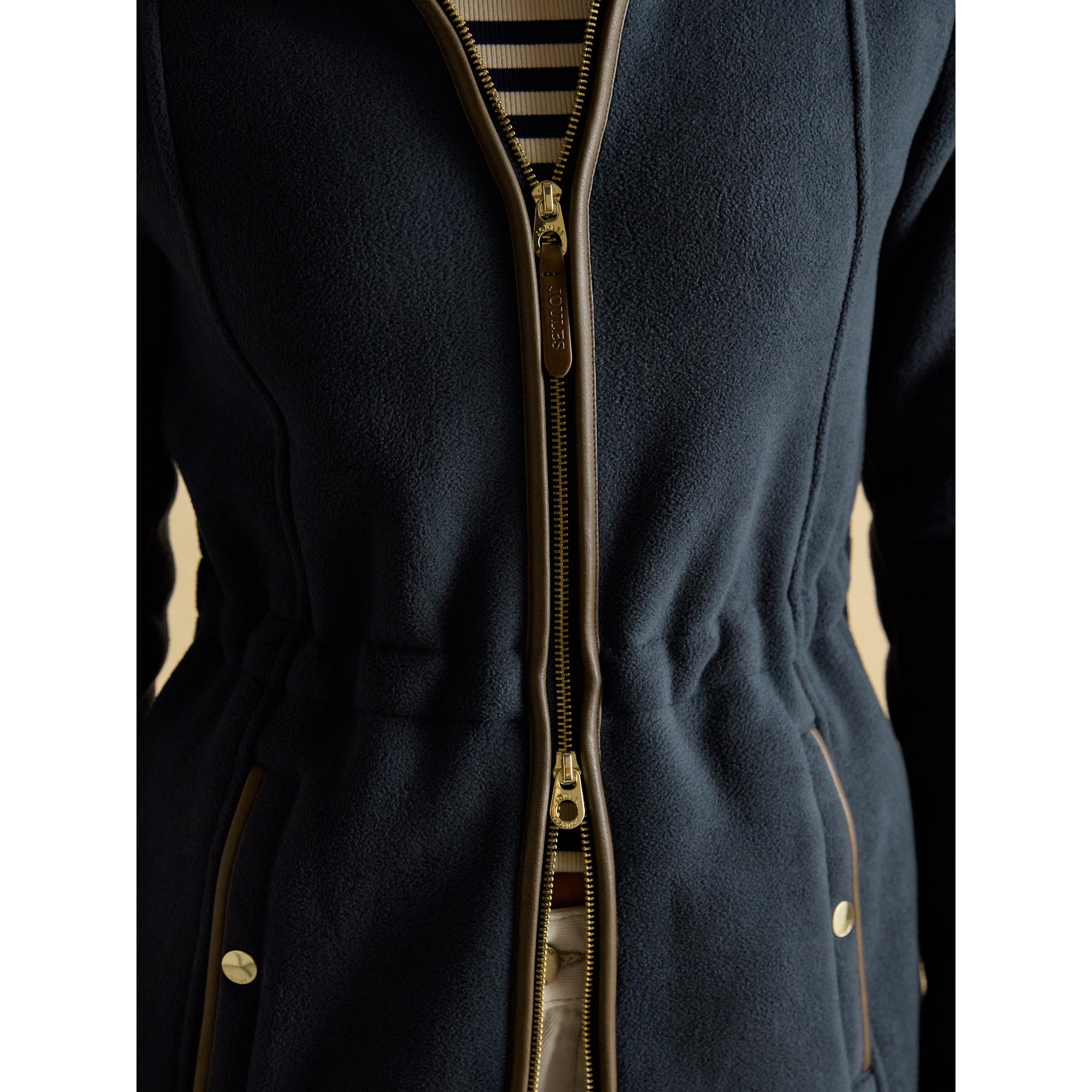 Product image 9 of 11 of Joules Women's Heritage Longline Zip Through Fleece - Navy