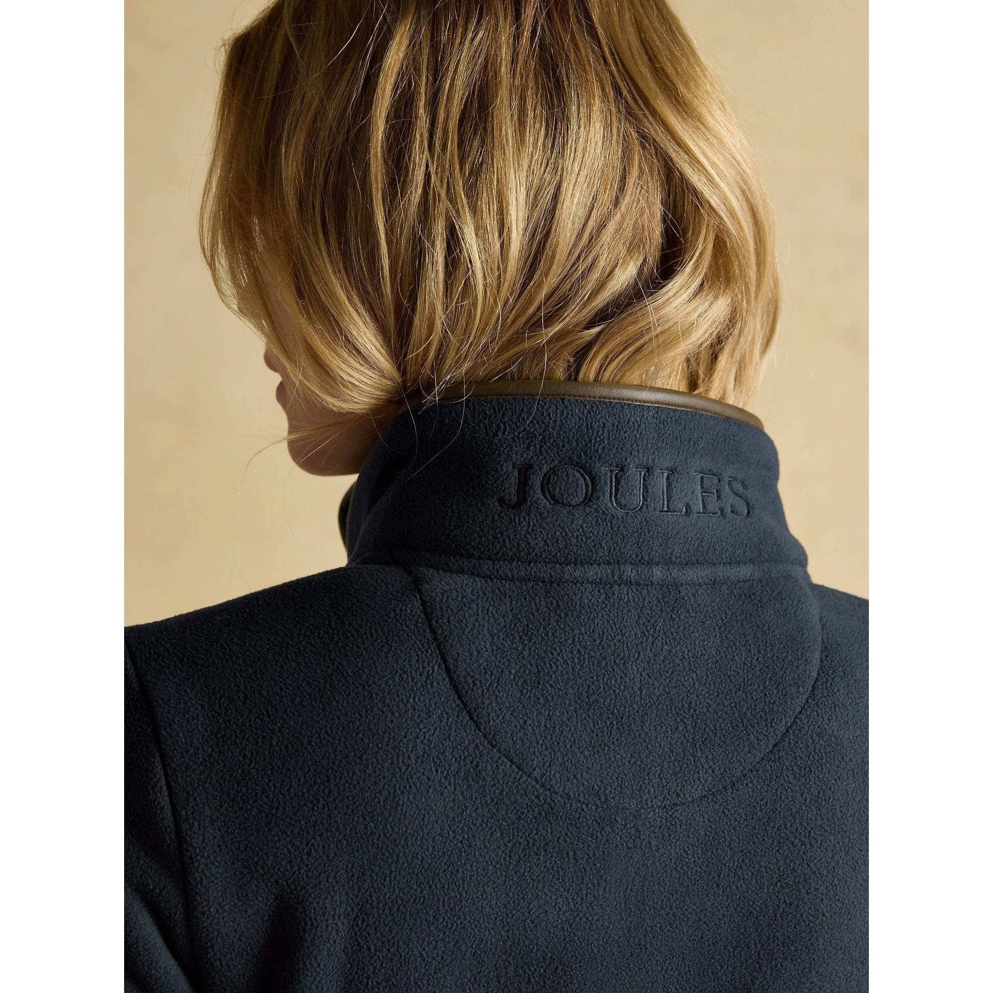 Product image 11 of 11 of Joules Women's Heritage Longline Zip Through Fleece - Navy