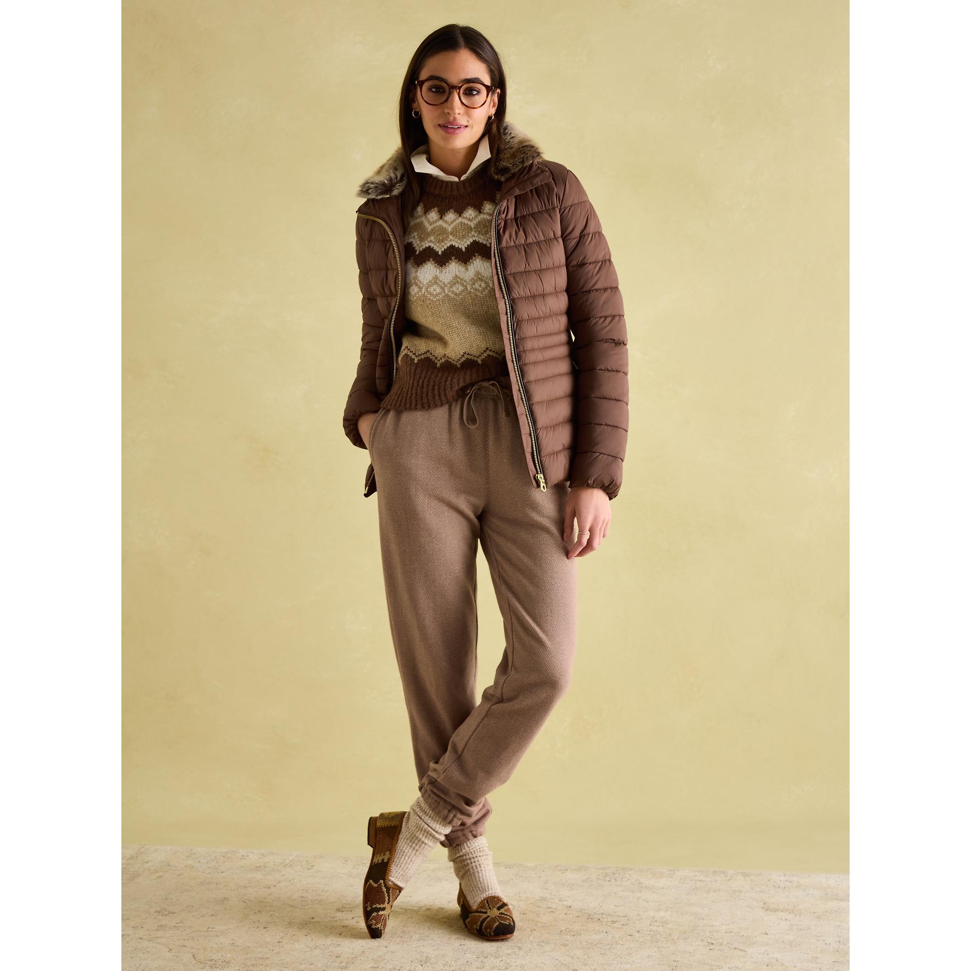 Product image 2 of 7 of Joules Women's Beckley Padded Showerproof Jacket - Brown