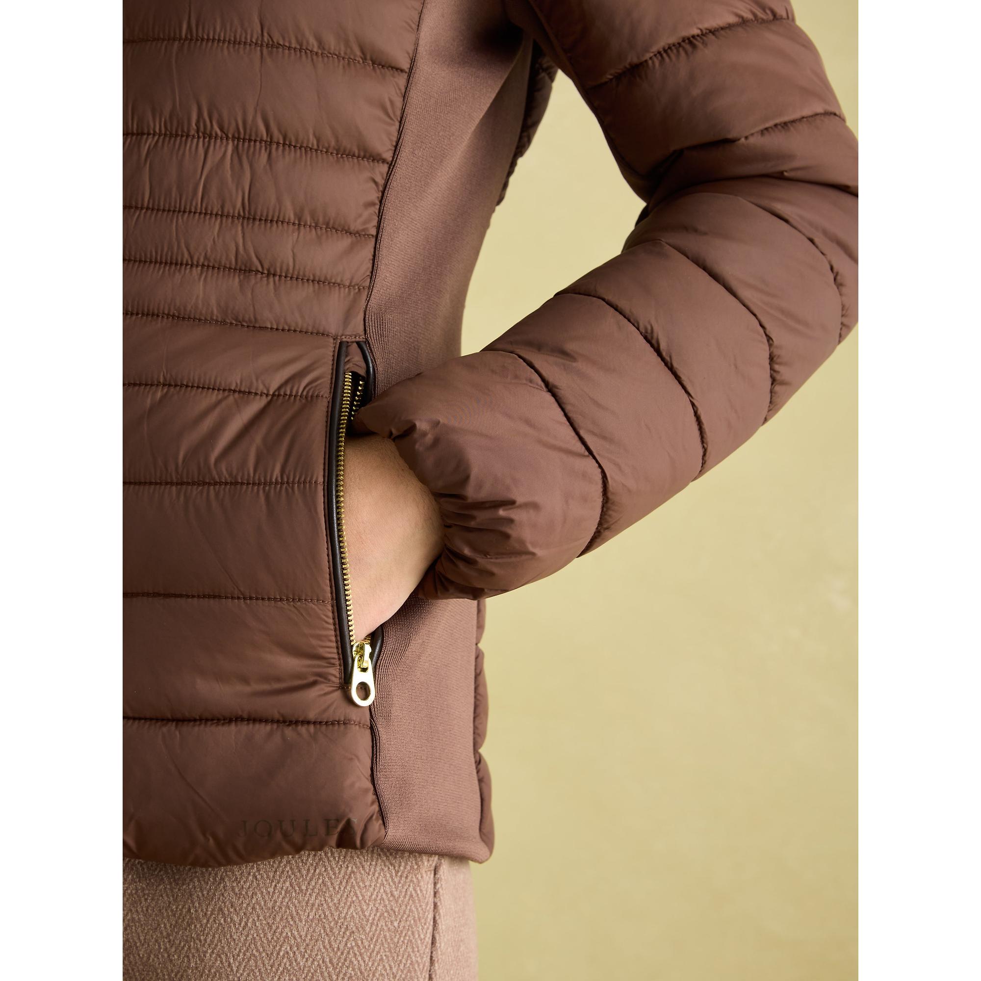 Product image 7 of 7 of Joules Women's Beckley Padded Showerproof Jacket - Brown
