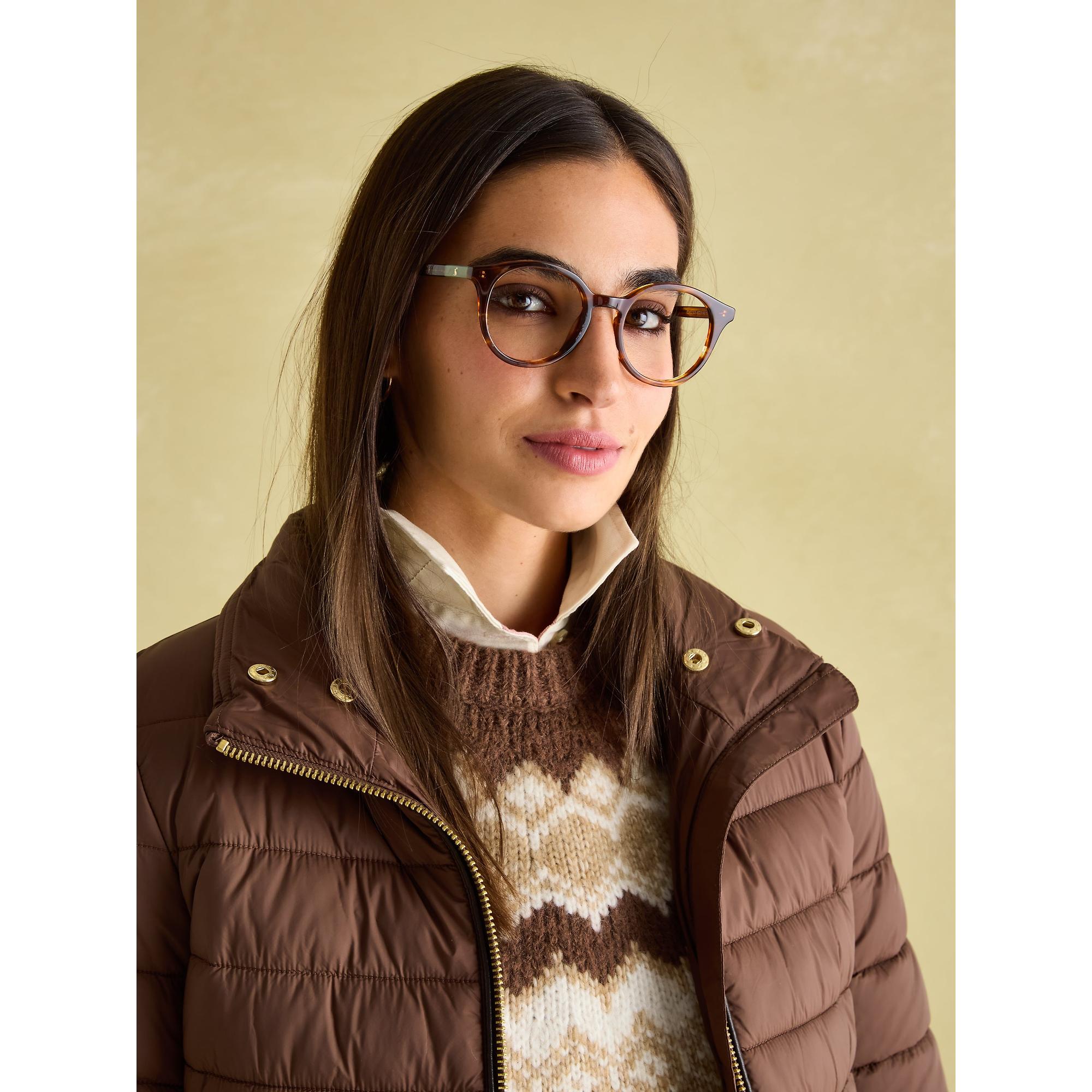 Product image 4 of 7 of Joules Women's Beckley Padded Showerproof Jacket - Brown