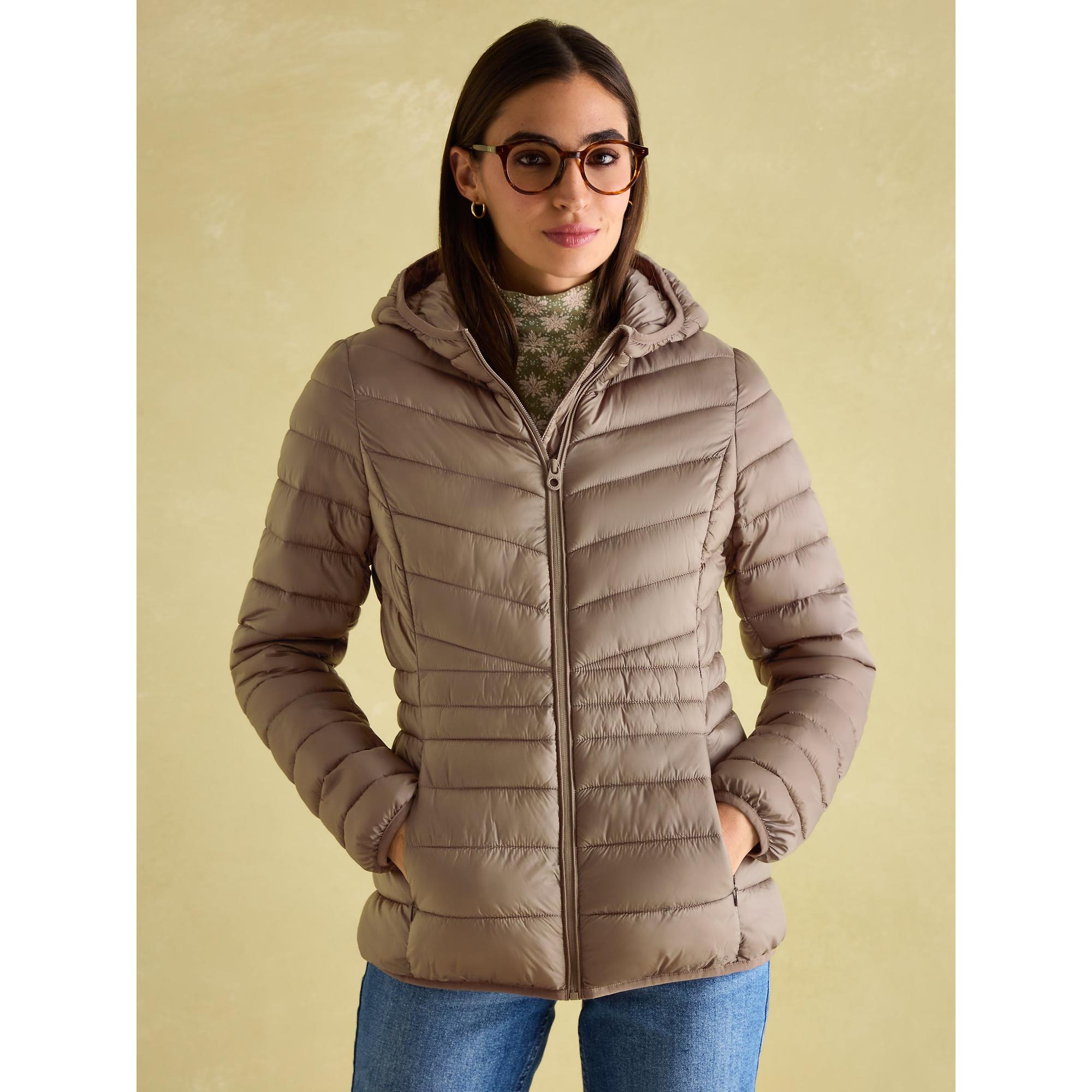 Product image 2 of 7 of Joules Women's Kenley Showerproof Padded Coat - Neutral