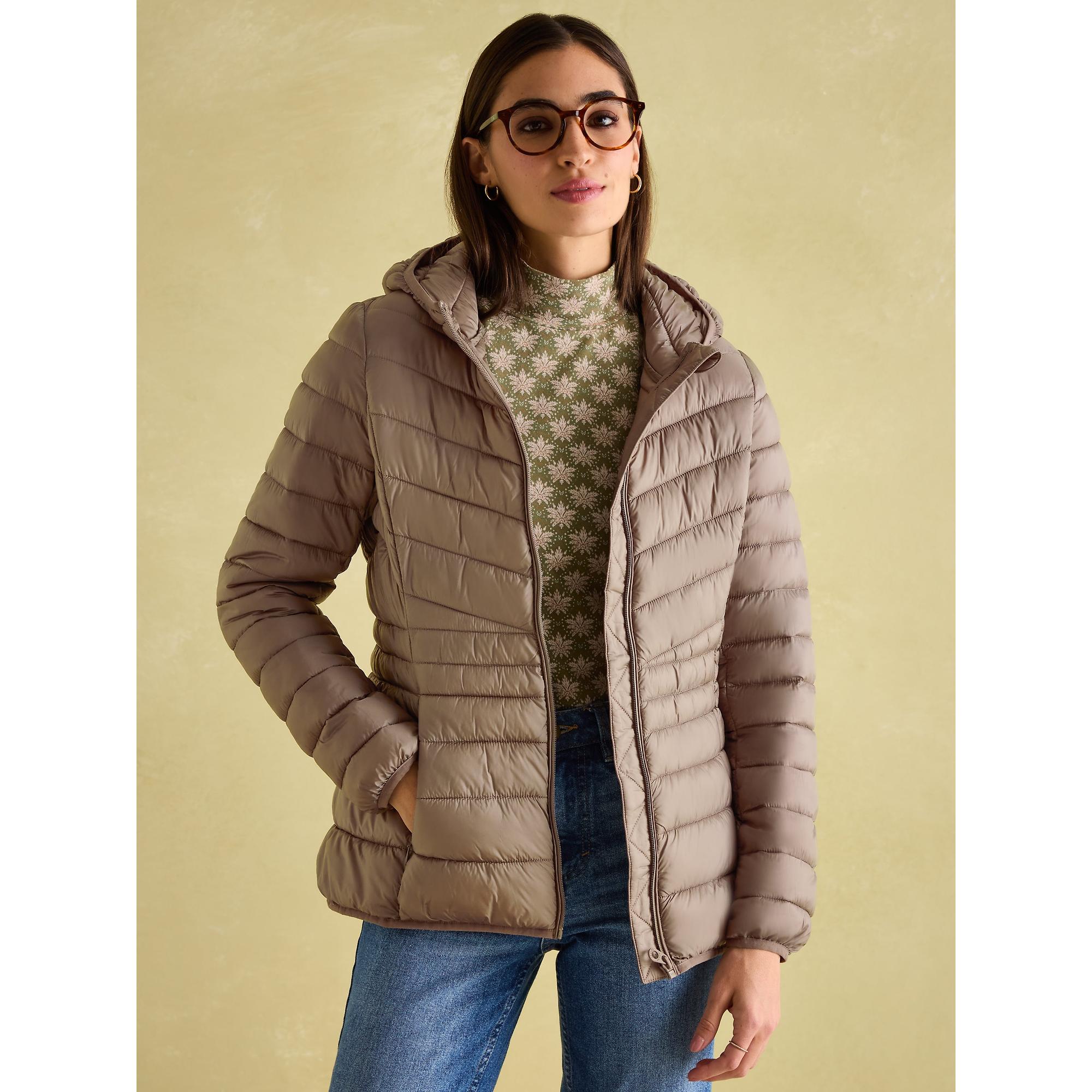 Product image 4 of 7 of Joules Women's Kenley Showerproof Padded Coat - Neutral