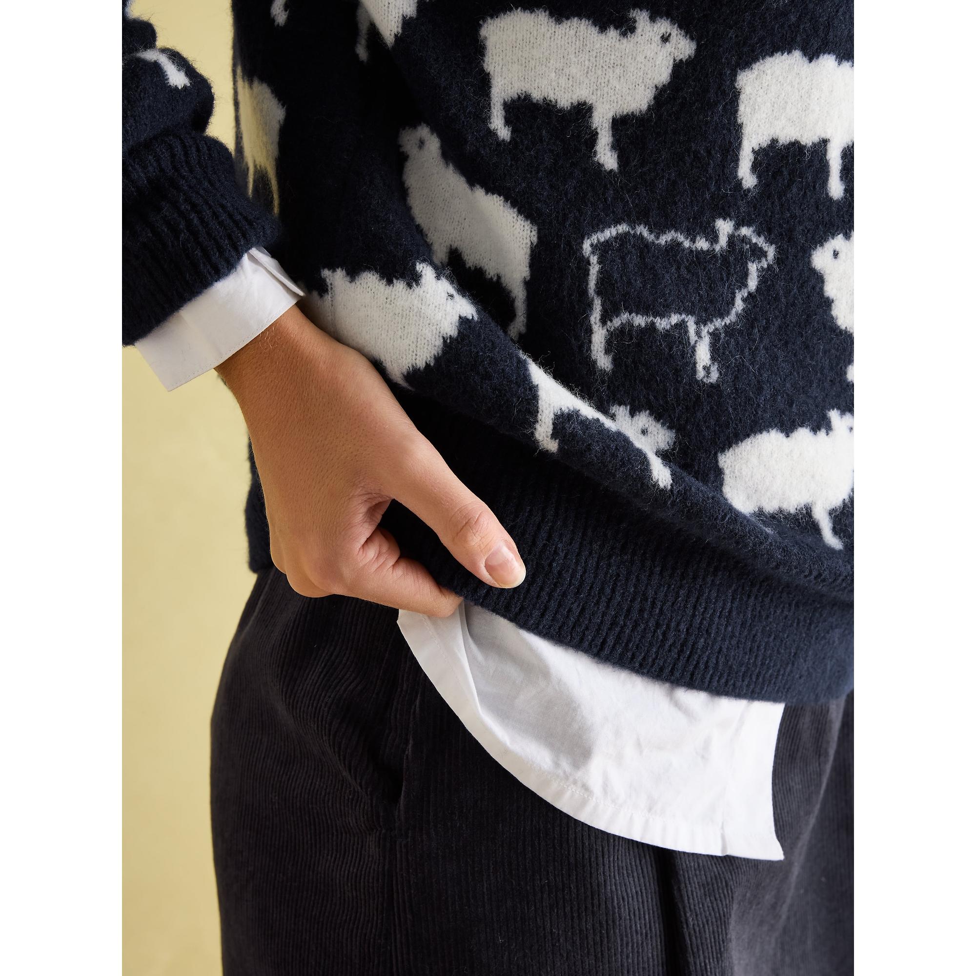Product image 5 of 6 of Joules Women's What The Flock Jumper - Navy