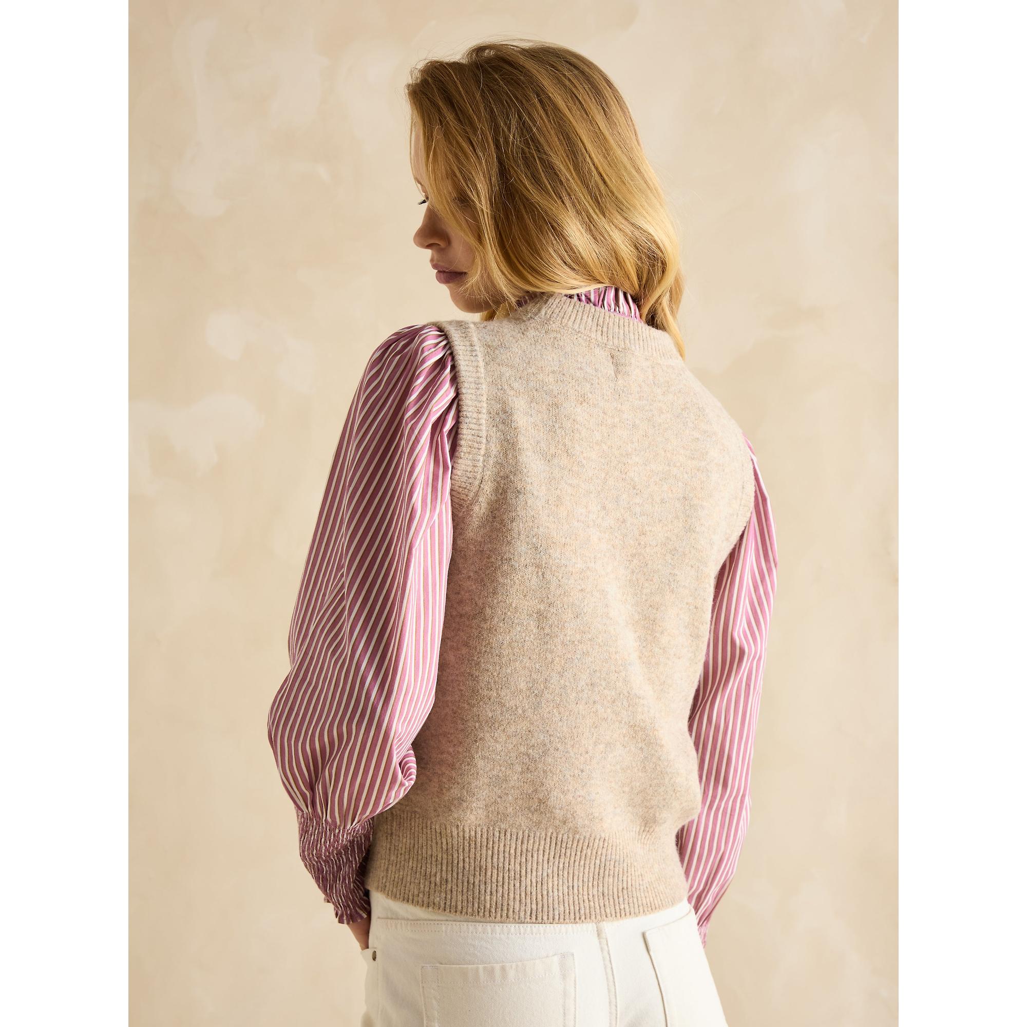 Product image 3 of 6 of Joules Women's Holly Knitted Vest - Camel