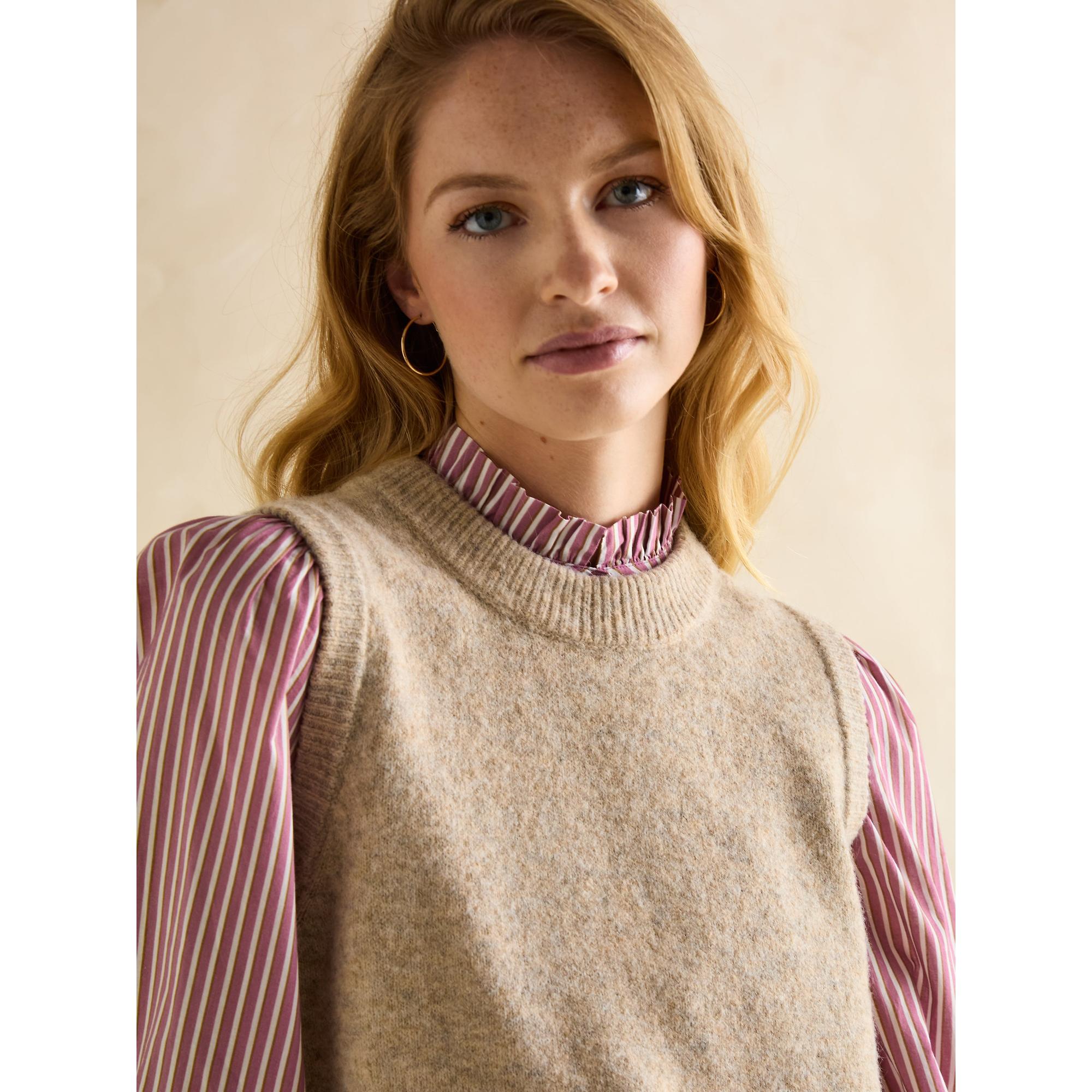 Product image 5 of 6 of Joules Women's Holly Knitted Vest - Camel