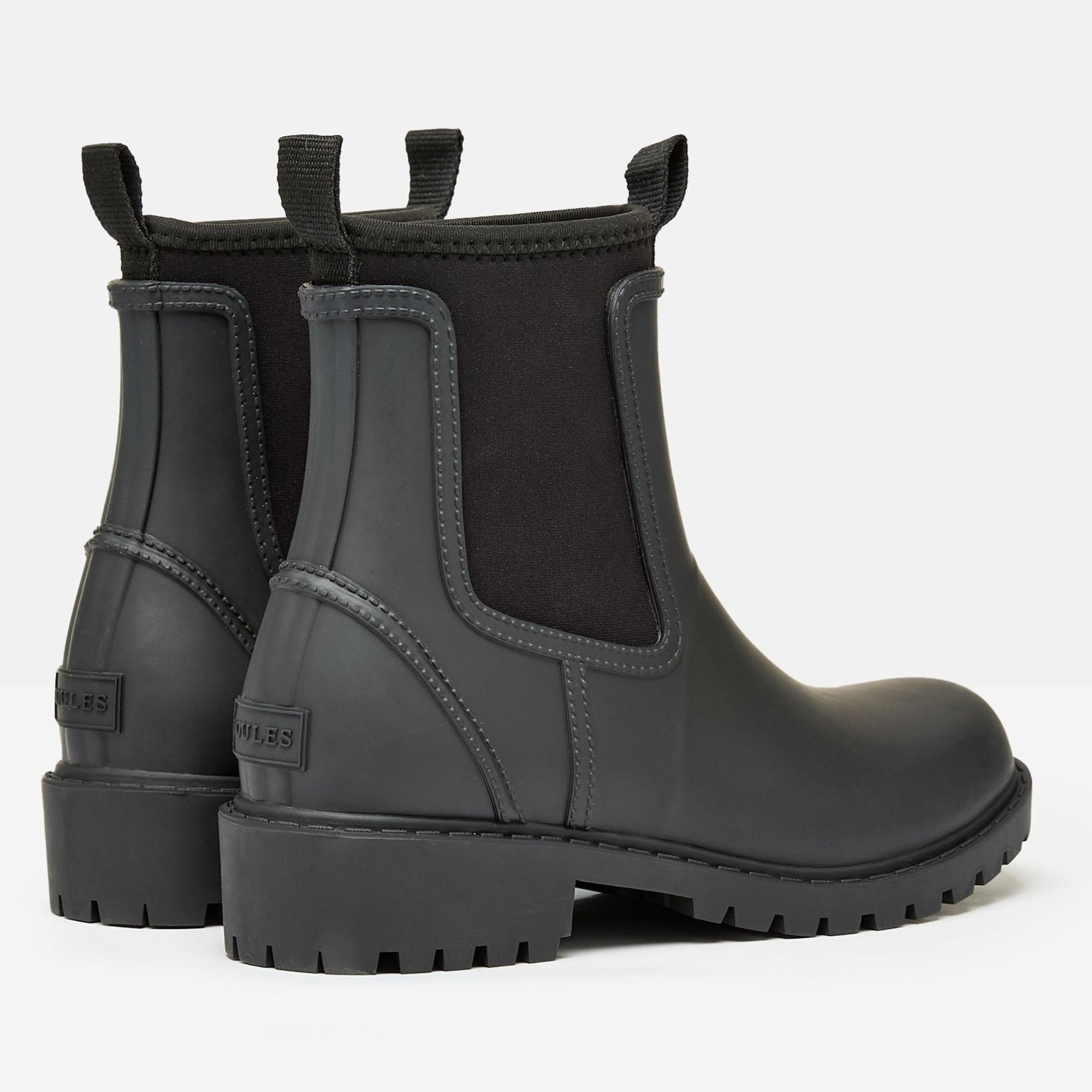 Product image 3 of 7 of Joules Women's Oakfield Short Neoprene-Lined Wellies - Black