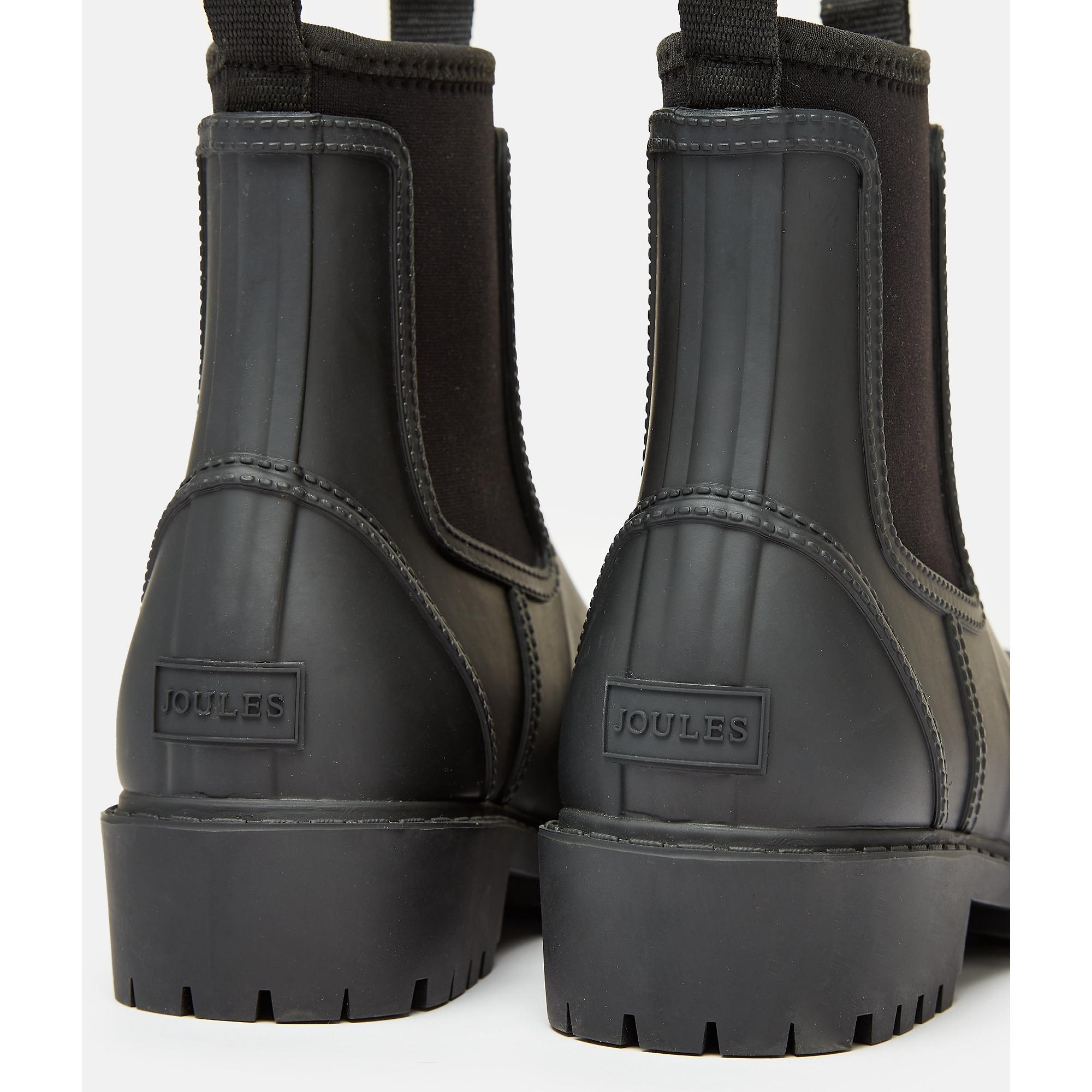 Product image 5 of 7 of Joules Women's Oakfield Short Neoprene-Lined Wellies - Black