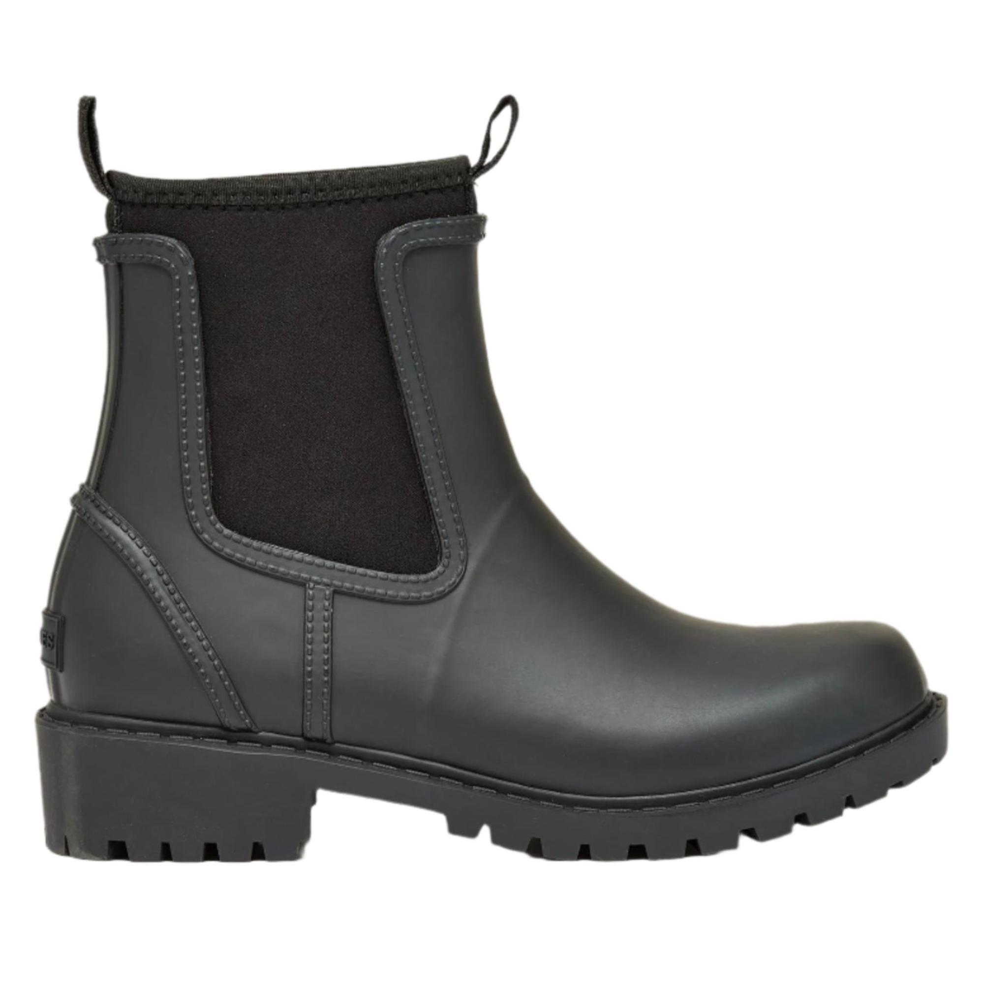 Product image 1 of 7 of Joules Women's Oakfield Short Neoprene-Lined Wellies - Black