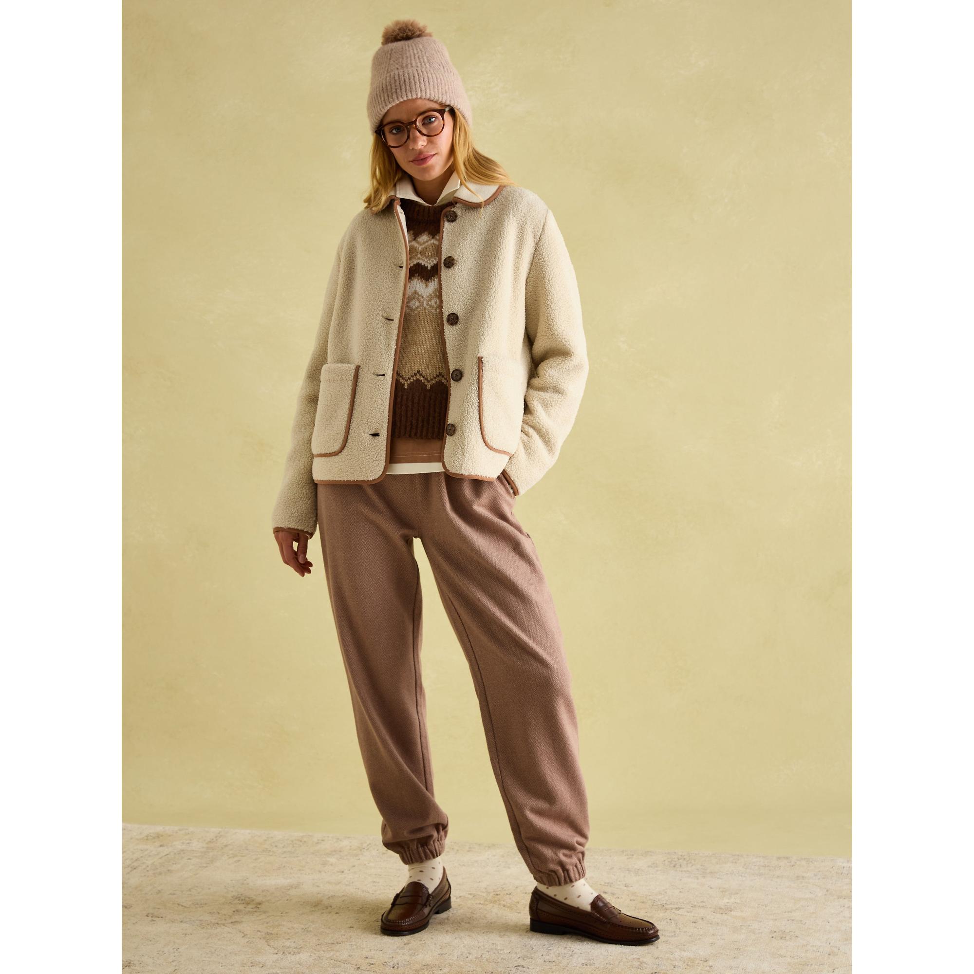 Product image 4 of 5 of Joules Women's Effie Knitted Bobble Hat - Camel