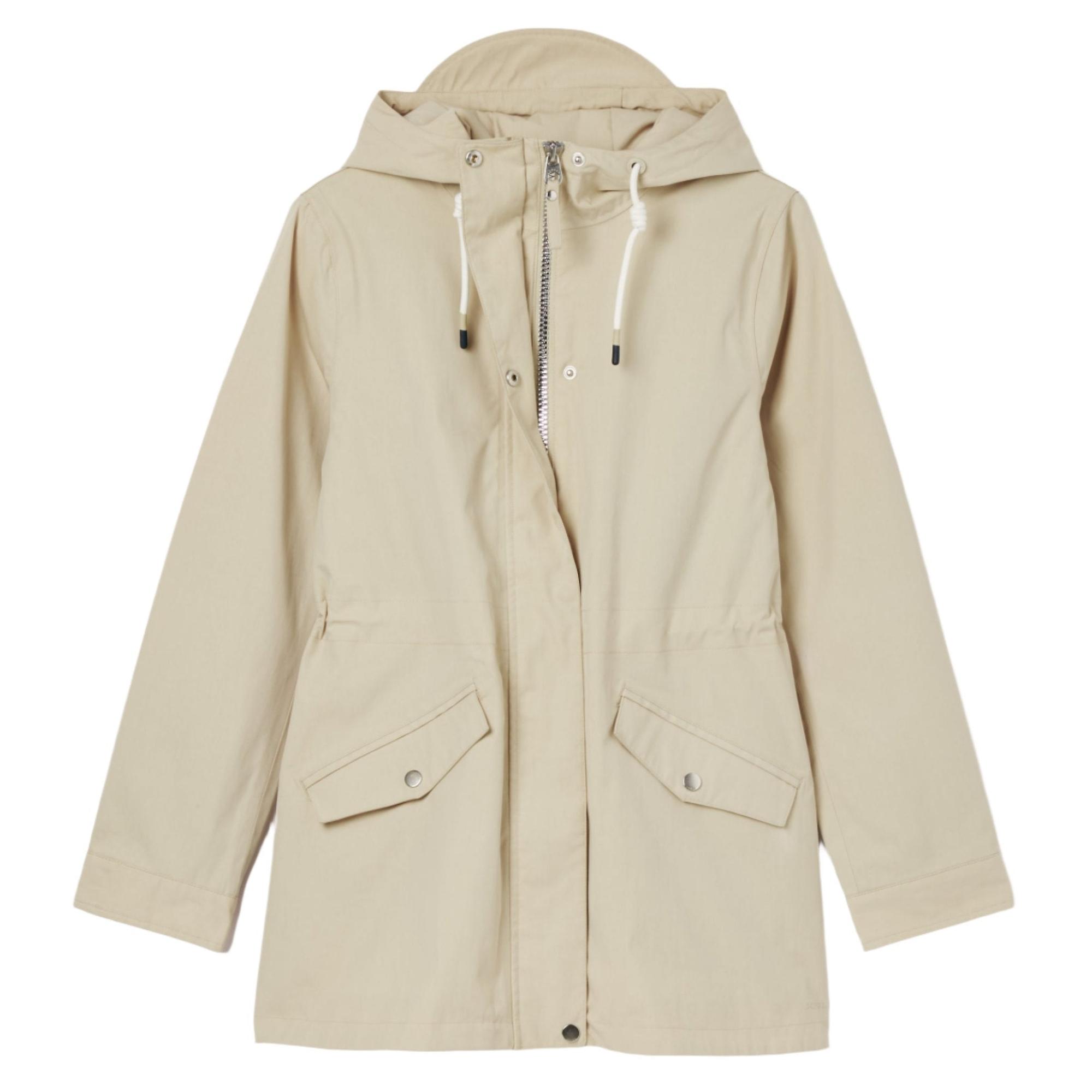 Product image 1 of 14 of Joules Women's Portwell Waterproof Raincoat - Neutral