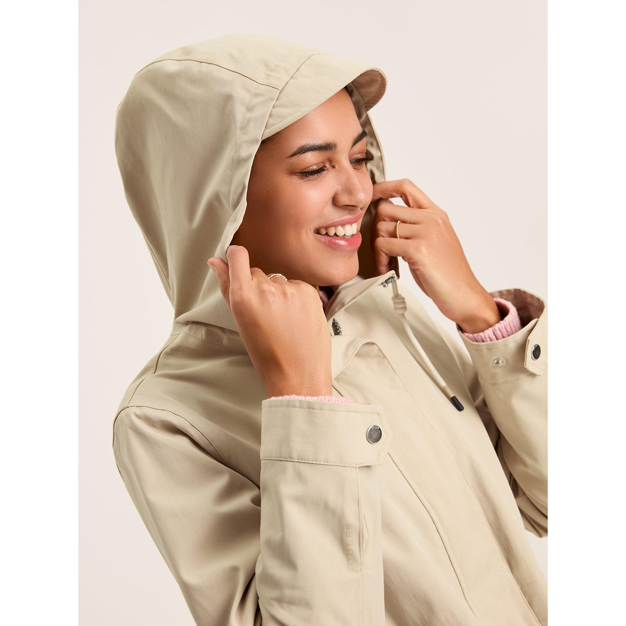 Product image 5 of 14 of Joules Women's Portwell Waterproof Raincoat - Neutral