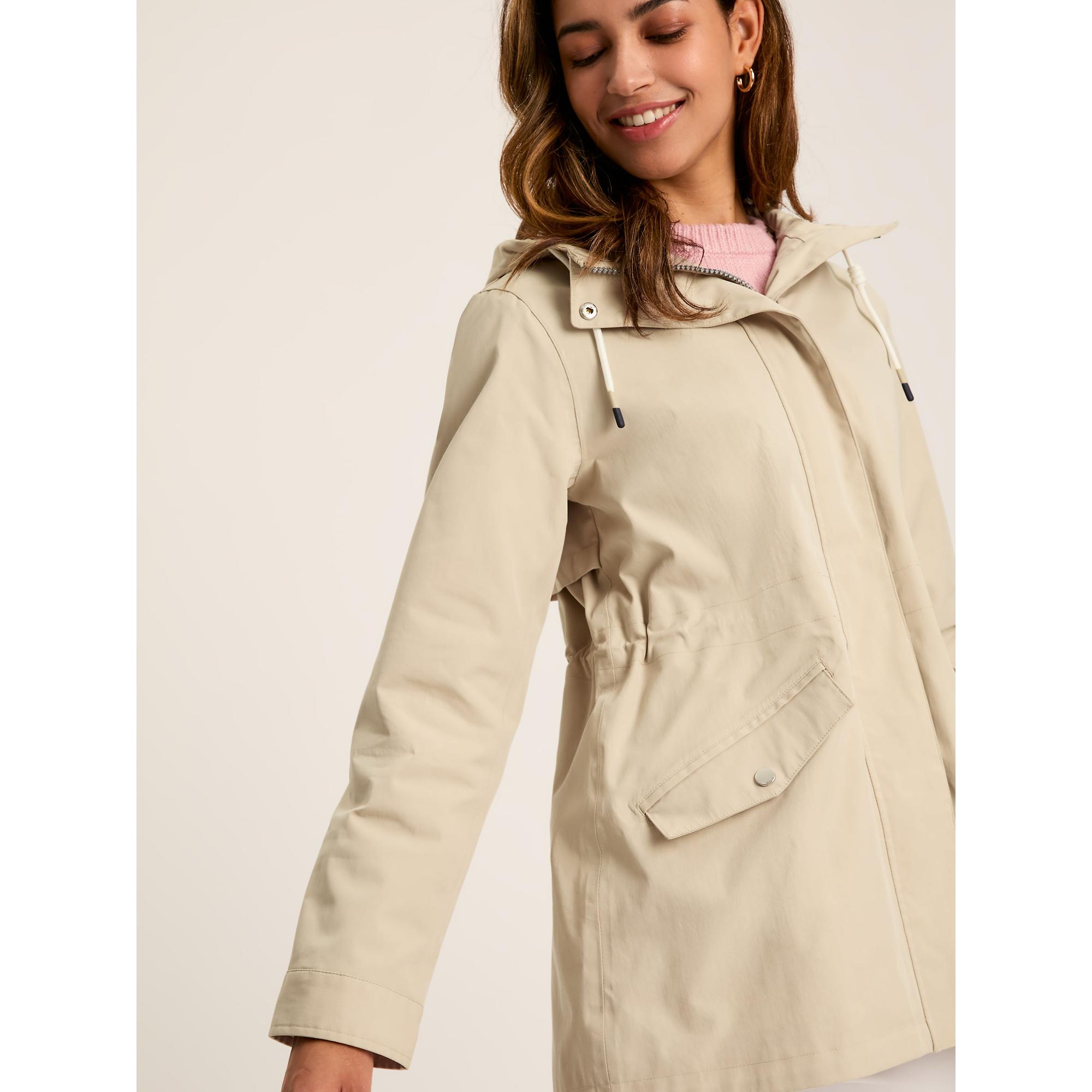 Product image 3 of 14 of Joules Women's Portwell Waterproof Raincoat - Neutral