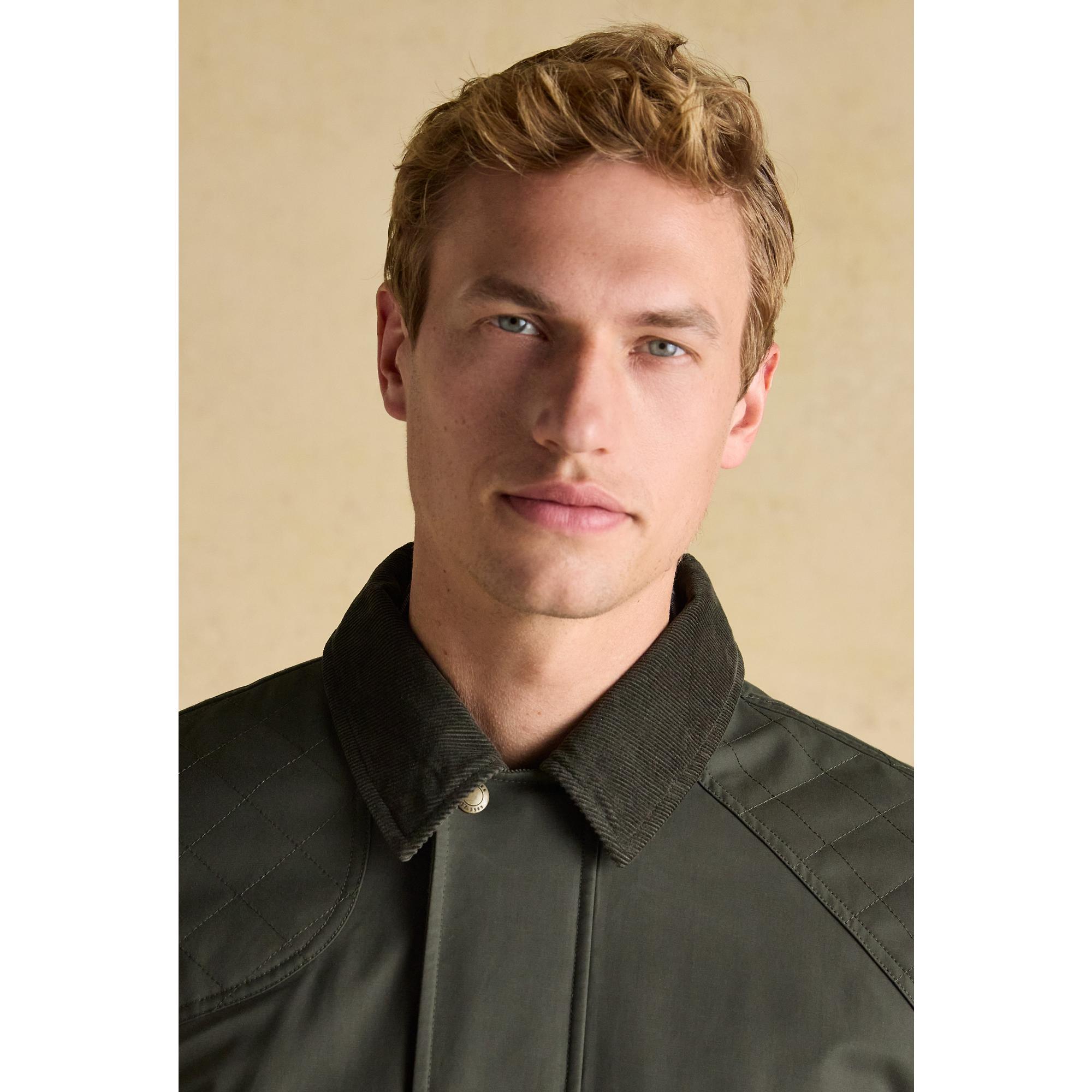 Product image 6 of 13 of Joules Men's Farleigh Waterproof Midweight Country Coat - Green