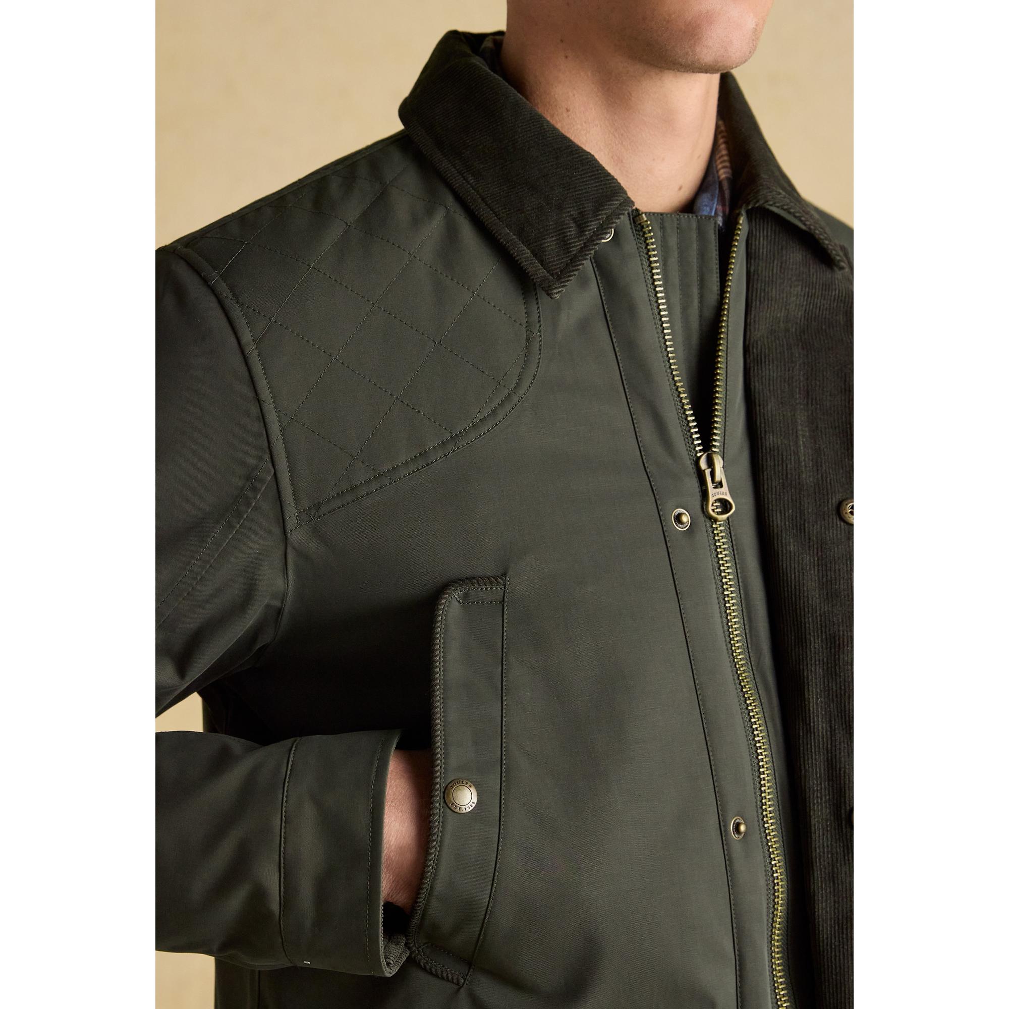 Product image 10 of 13 of Joules Men's Farleigh Waterproof Midweight Country Coat - Green