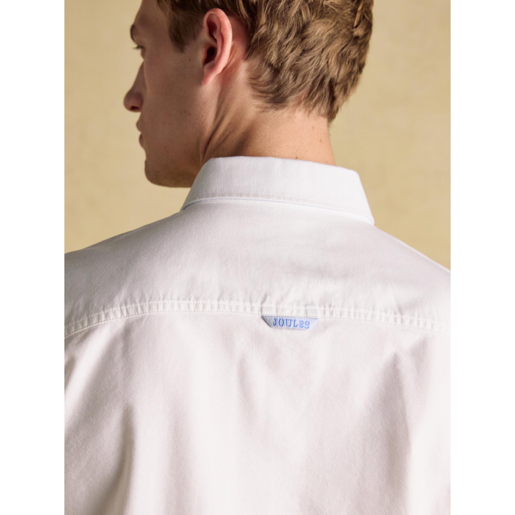 Product image 9 of 9 of Joules Men's Oxford Long Sleeve Classic Fit Shirt - White