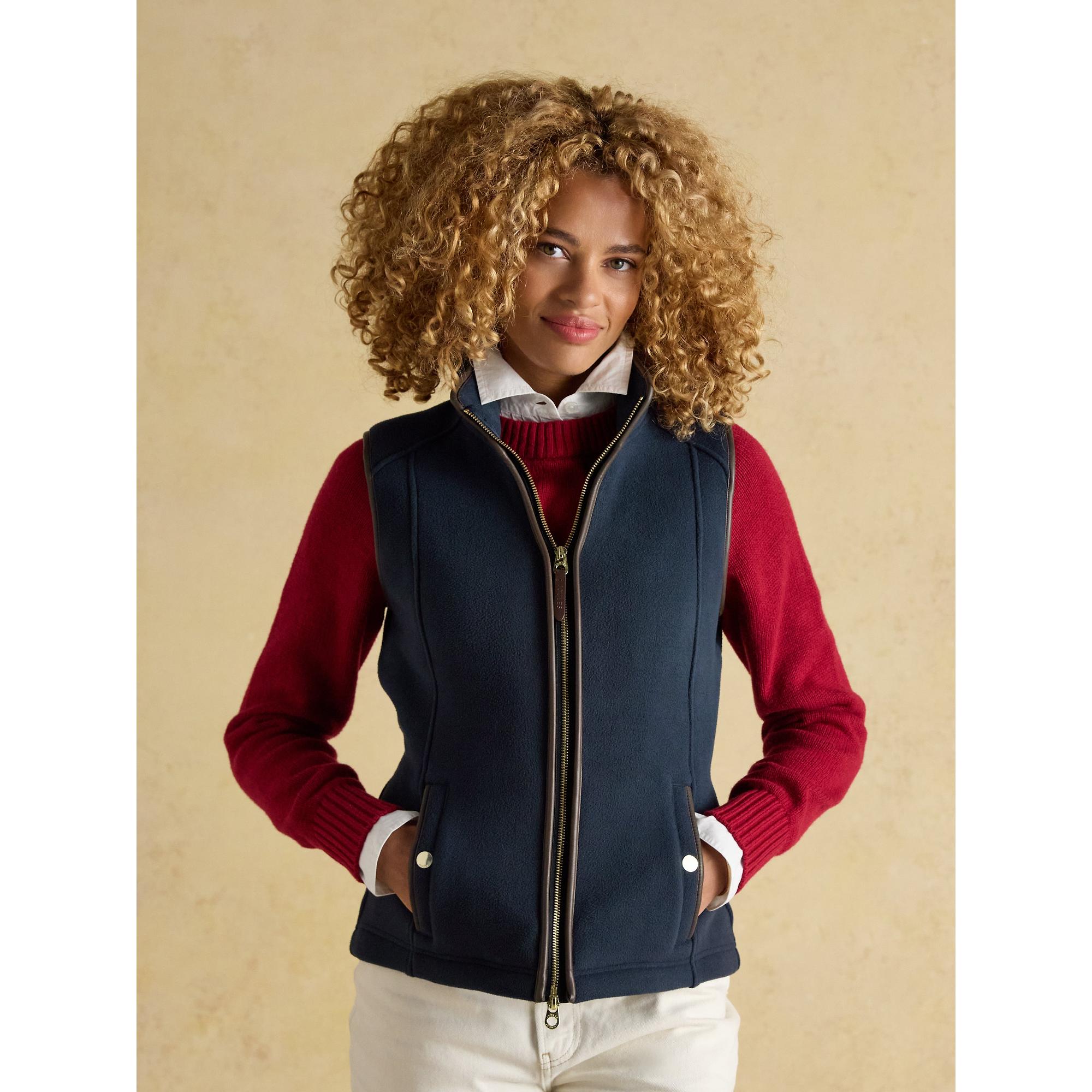 Product image 2 of 12 of Joules Women's Heritage Fleece Gilet - Navy