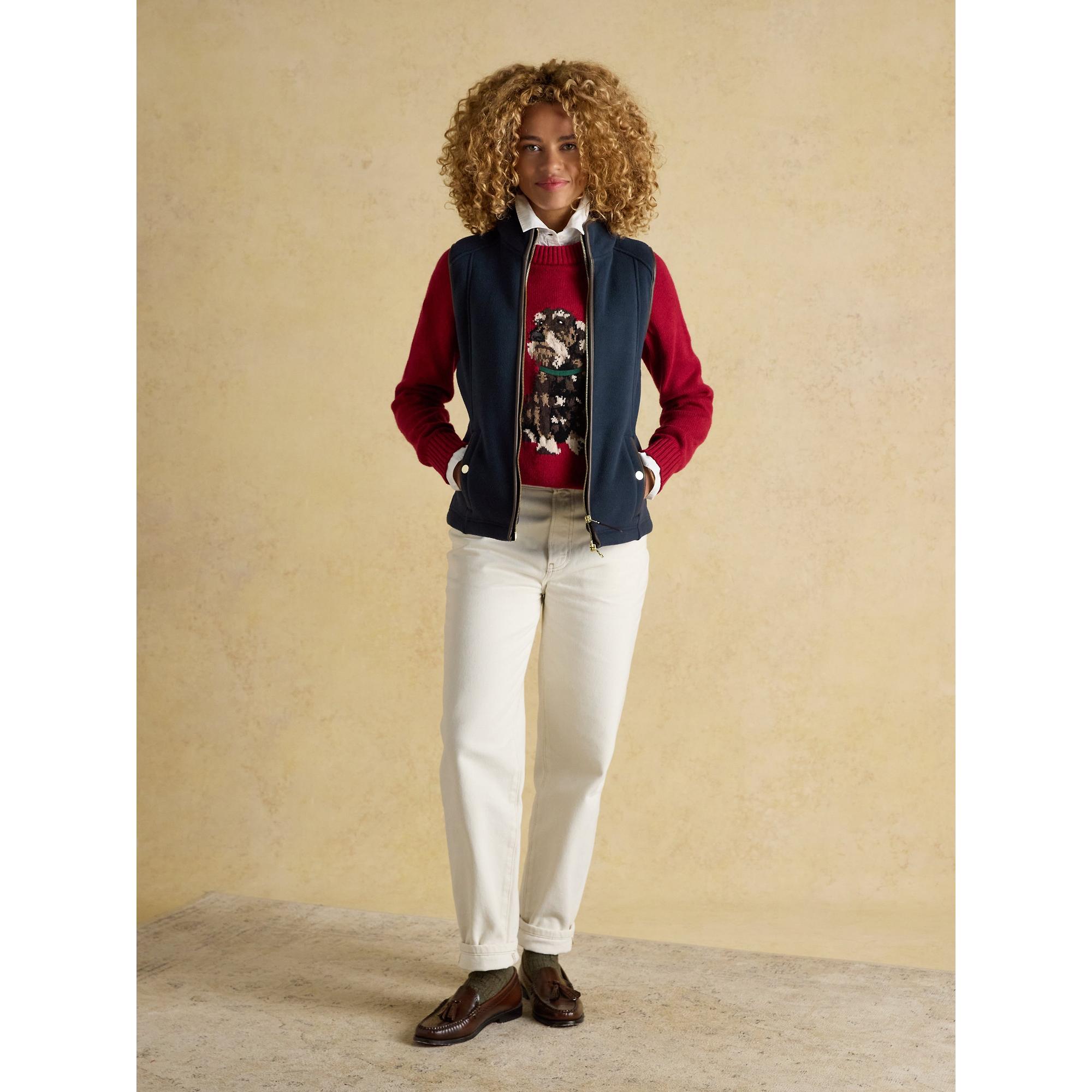 Product image 4 of 12 of Joules Women's Heritage Fleece Gilet - Navy
