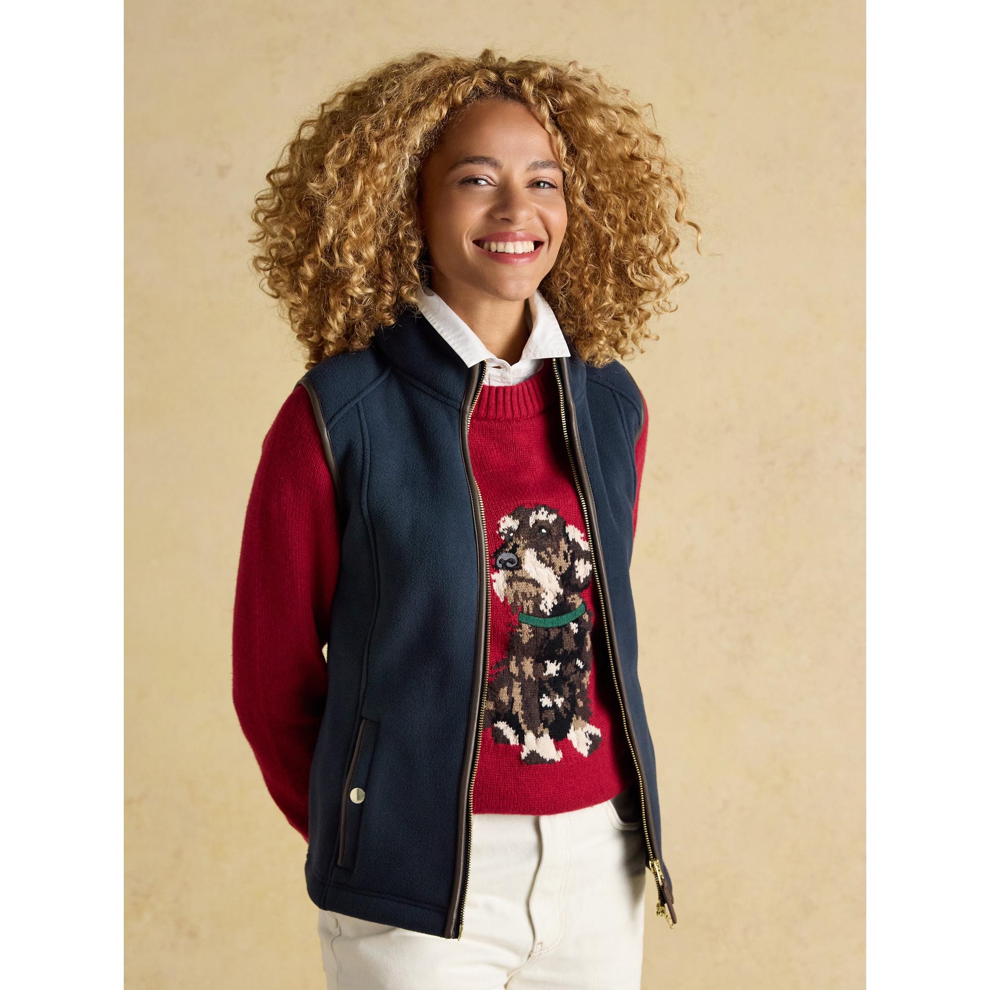 Product image 7 of 12 of Joules Women's Heritage Fleece Gilet - Navy