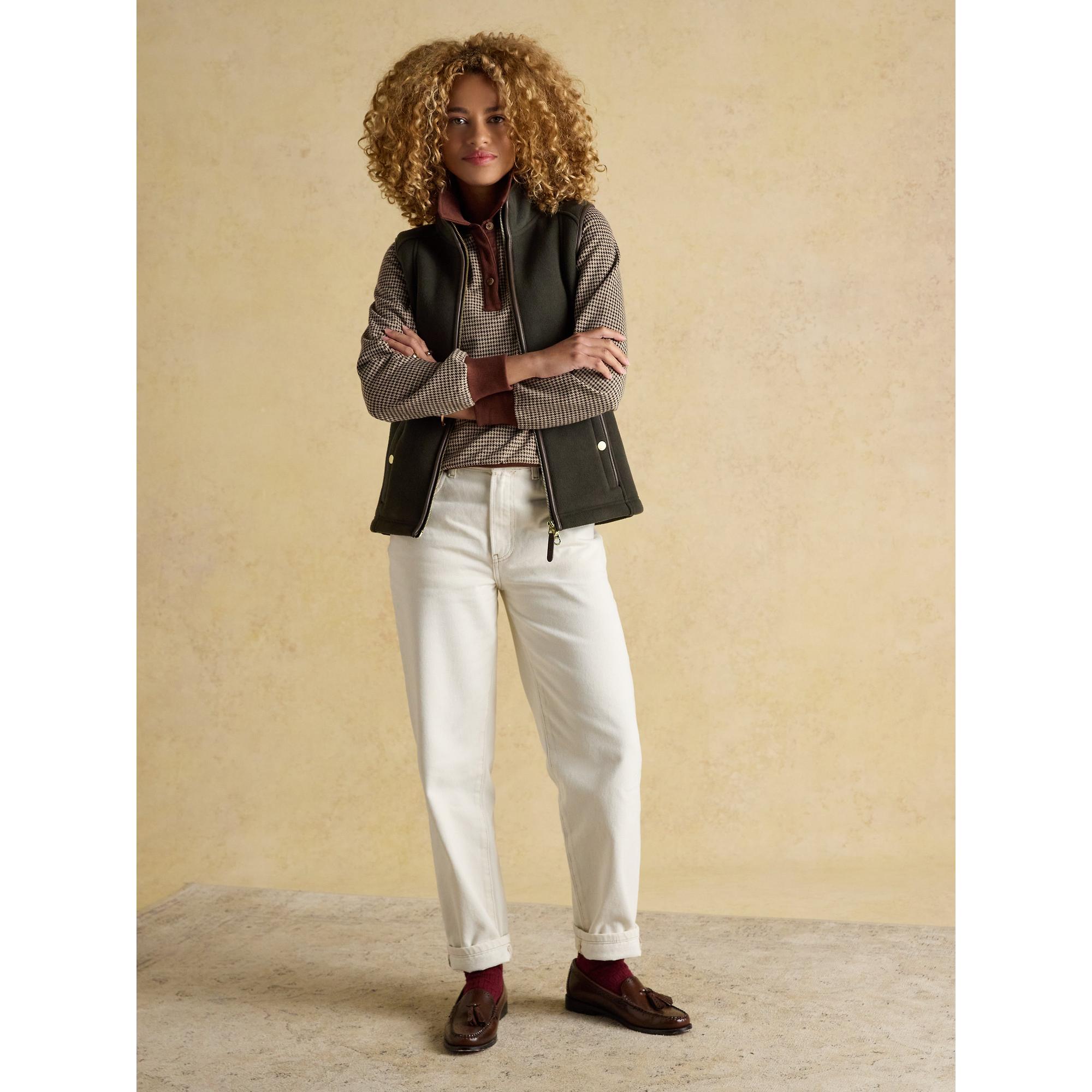 Product image 4 of 10 of Joules Women's Heritage Fleece Gilet - Khaki