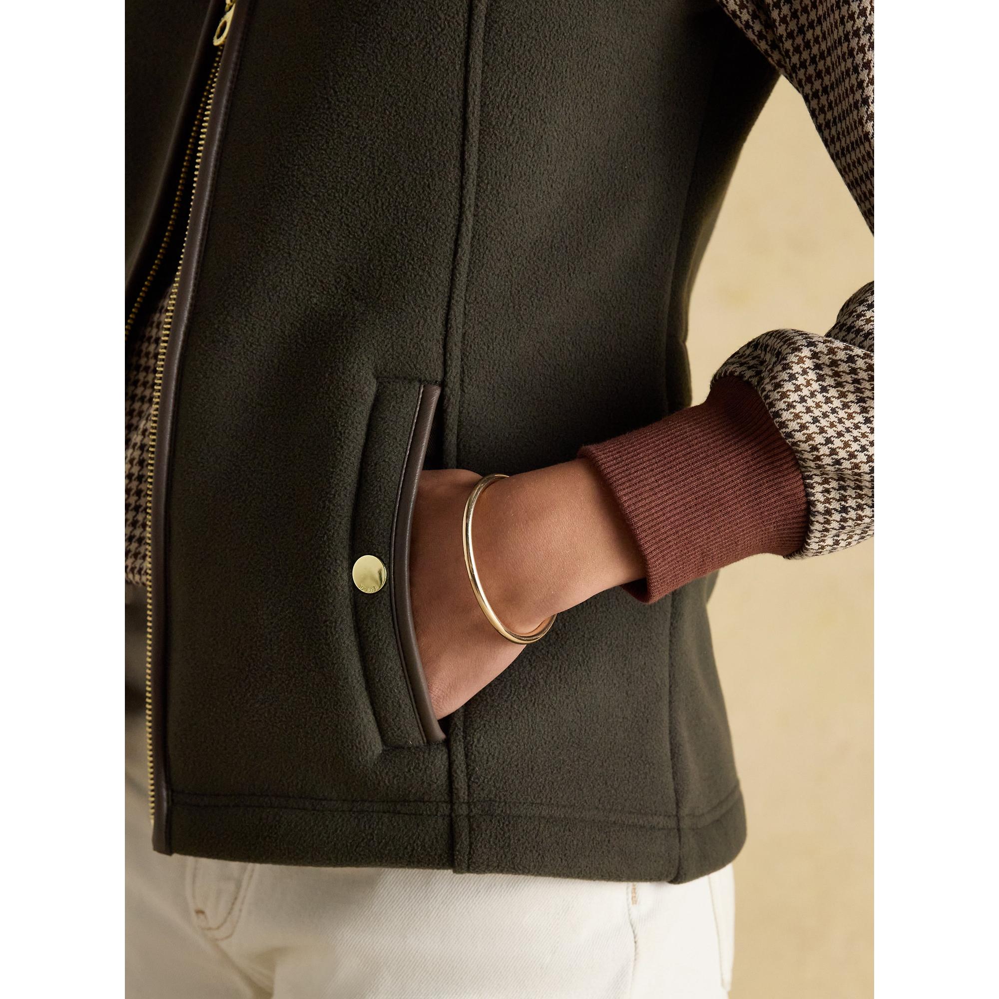 Product image 6 of 10 of Joules Women's Heritage Fleece Gilet - Khaki