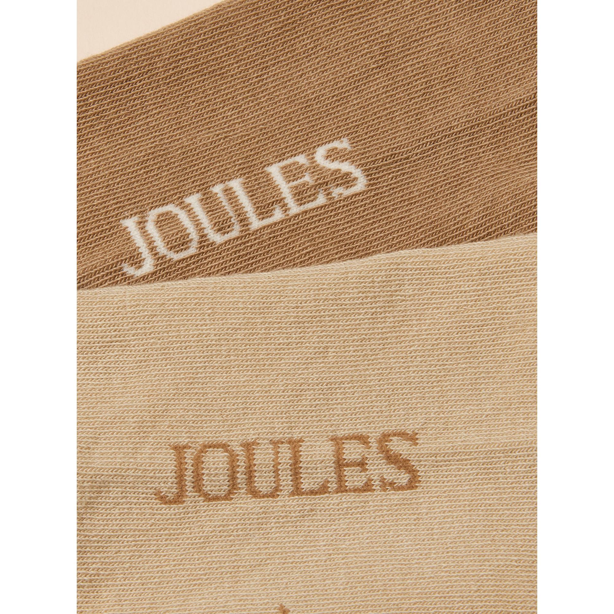 Product image 3 of 3 of Joules Men's Kingsbury Socks 2 Pack UK 7-12 - Cream