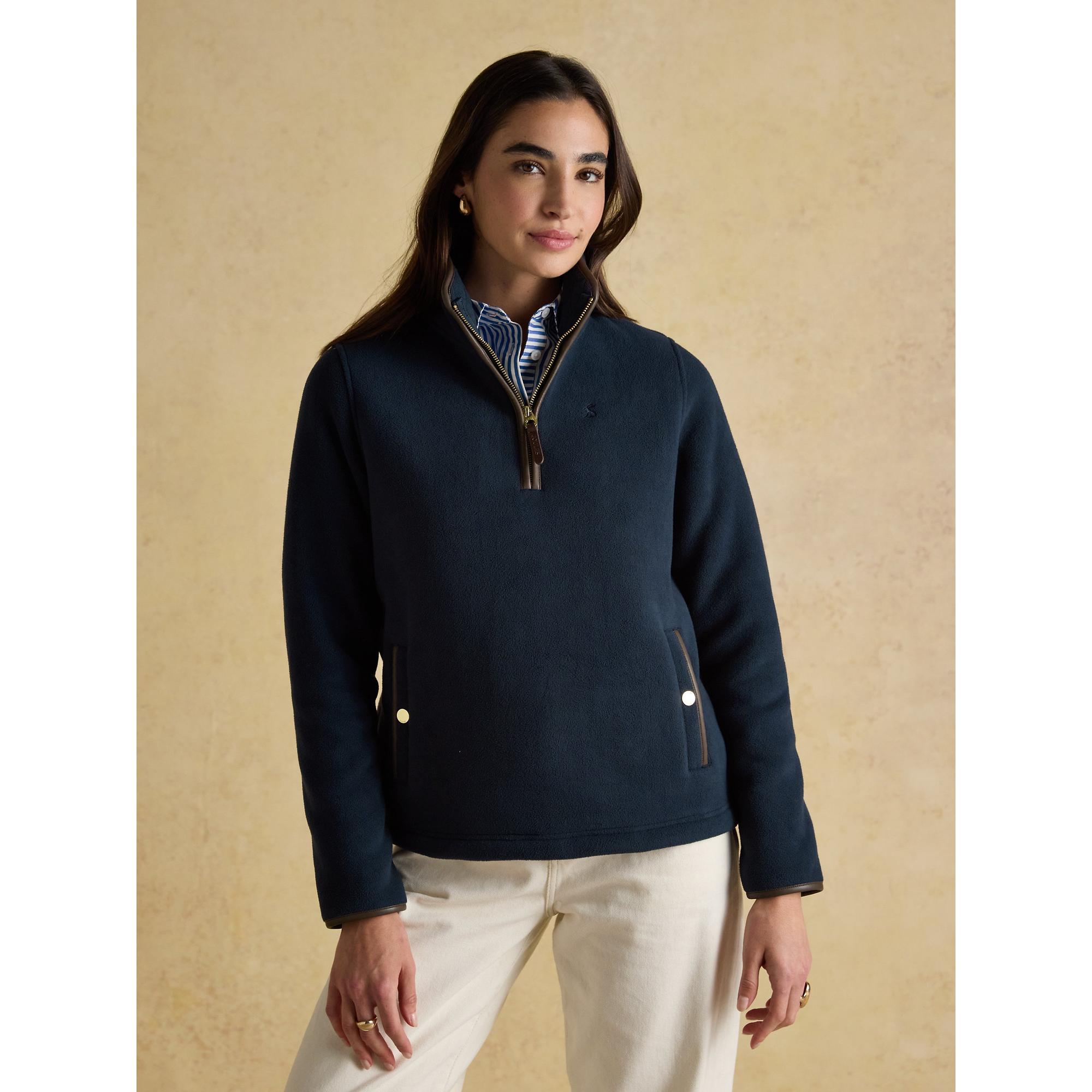 Product image 2 of 8 of Joules Women's Heritage Quarter Zip Fleece - Navy