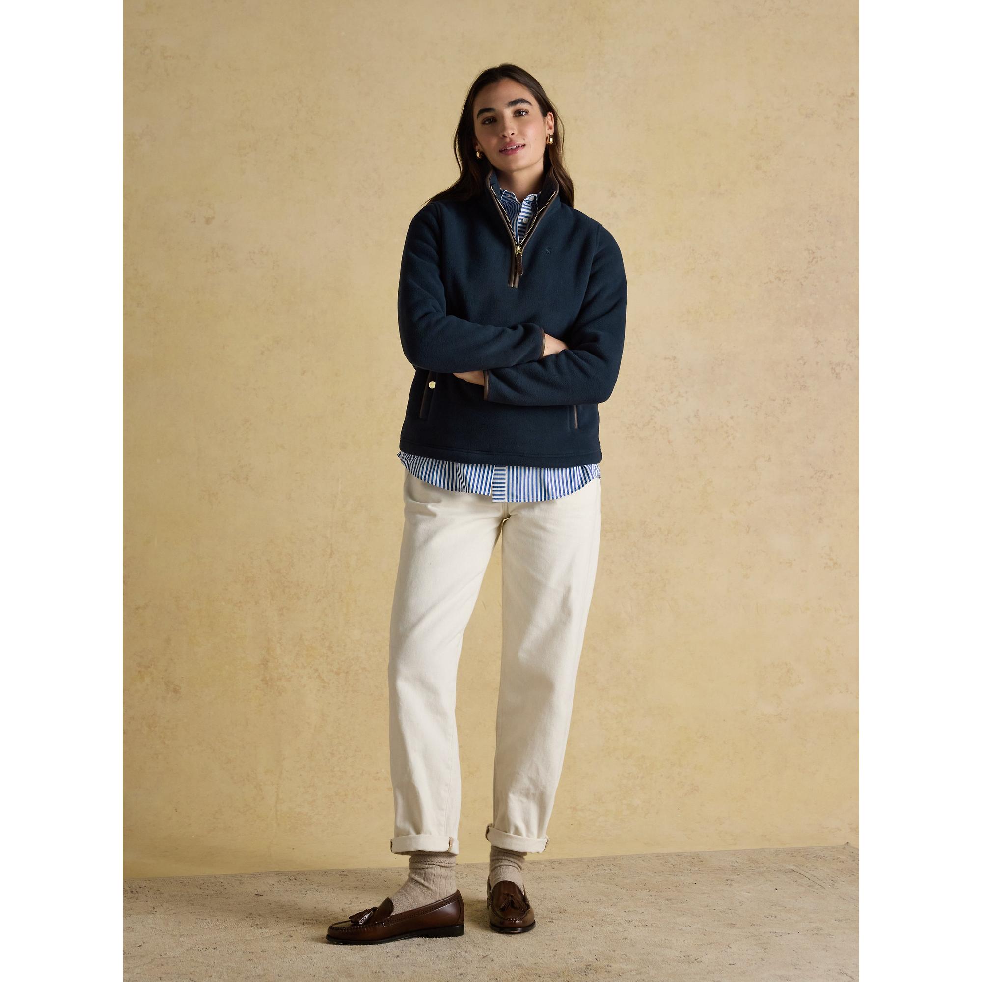 Product image 4 of 8 of Joules Women's Heritage Quarter Zip Fleece - Navy