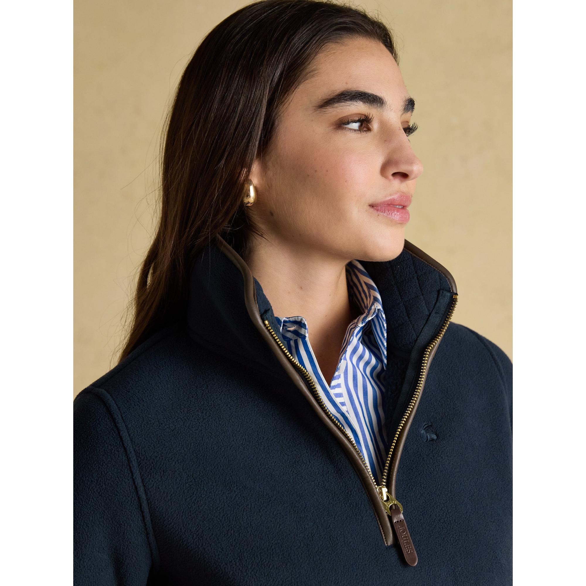 Product image 5 of 8 of Joules Women's Heritage Quarter Zip Fleece - Navy